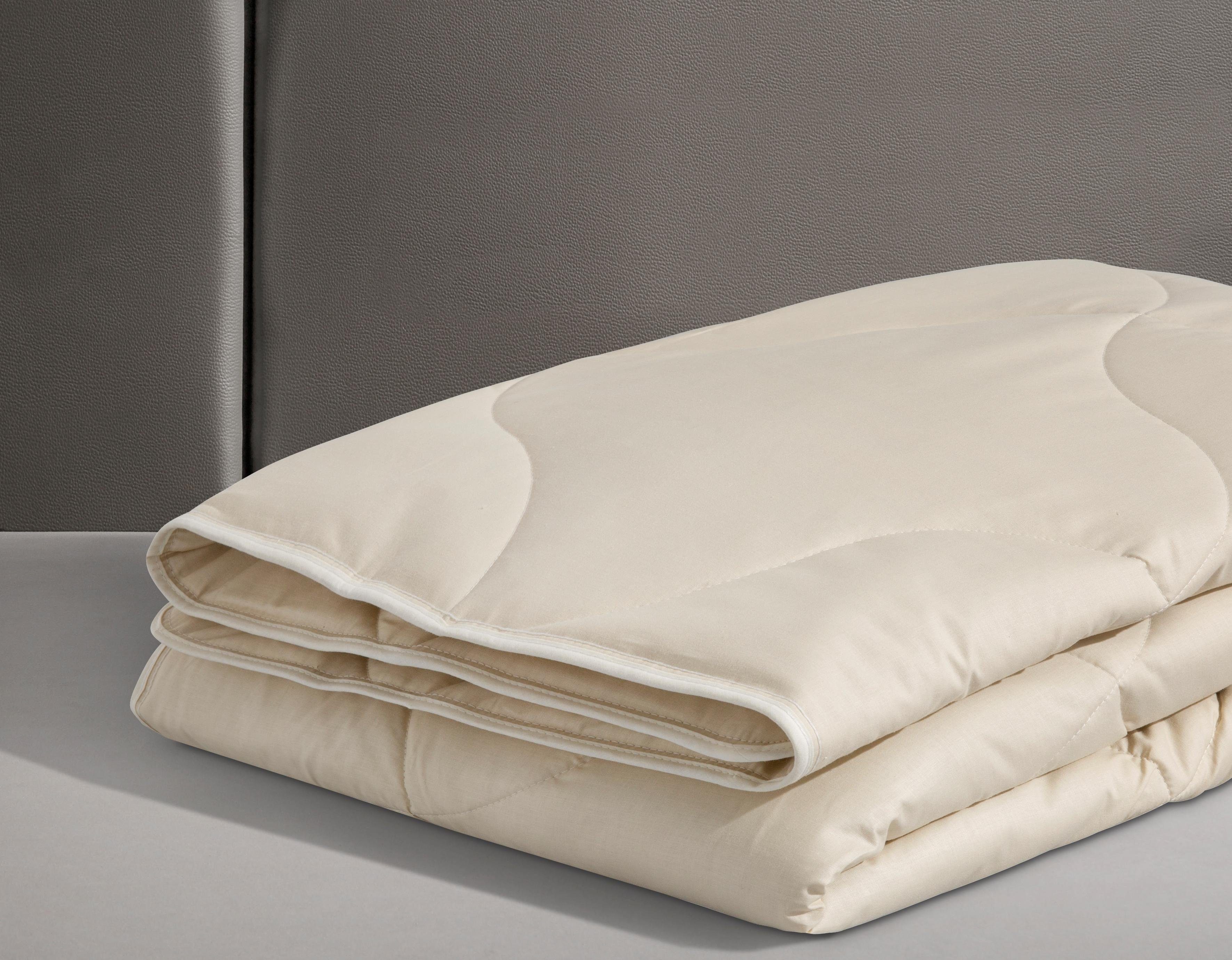 fan Naturfaserbettdecke TENCEL™ Leinen, Füllung: 50% Lyocell (TENCEL), 50% Leinen, Bezug: 100% Baumwolle, natürlich, kühlendes Schlafklima – Bild 3 von 4