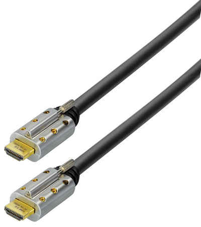 Maxtrack HDMI-Kabel, HDMI, HDMI auf HDMI (1000 cm), High Speed HDMI Kabel, aktiv, Ethernet, UHD, 4K, 60Hz