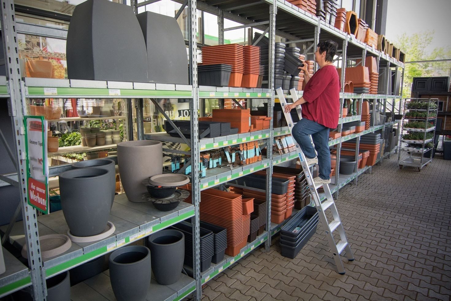 KRAUSE extension ladder Krause aluminium extension ladder STABILO +S 3.15 m