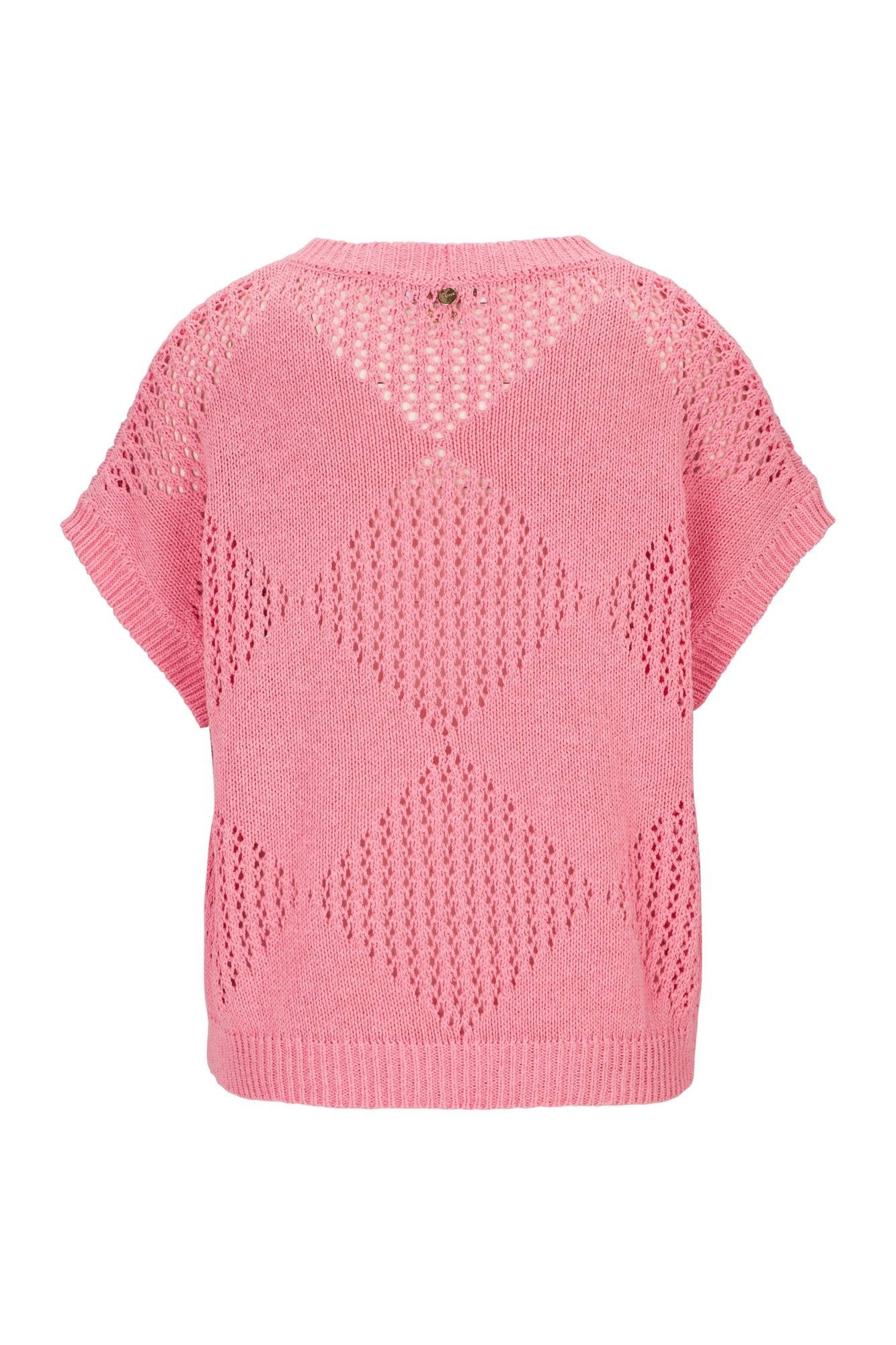 RICHROYAL Strickpullover Crew neck short sleeves günstig online kaufen