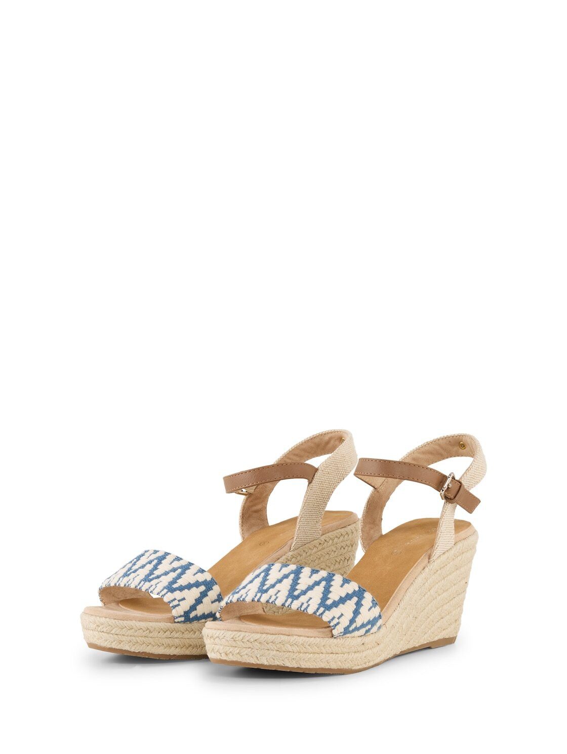 TOM TAILOR Shoes Licence Sandale Sandalen mit Keilabsatz