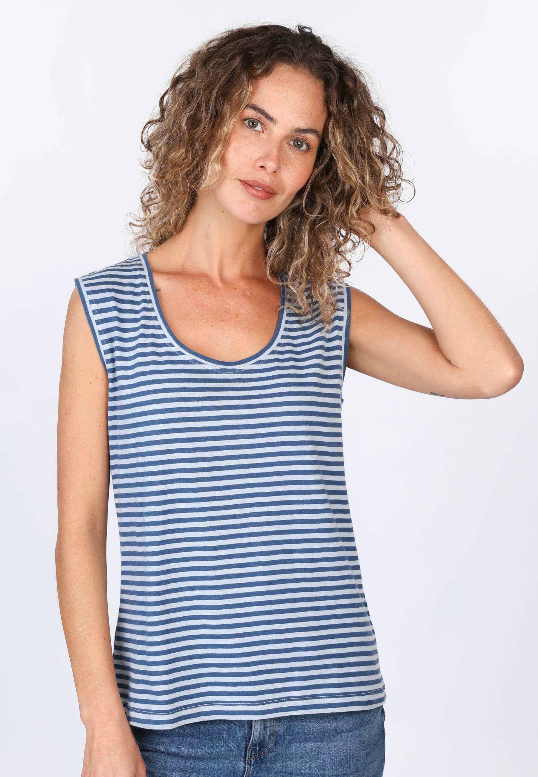 Deerberg T-Shirt Cinnia stripe günstig online kaufen