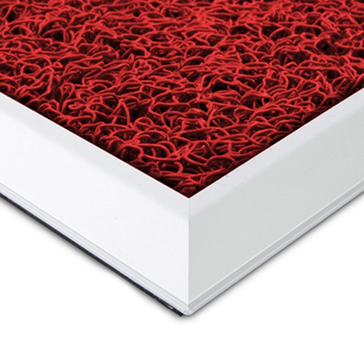 Karat Fußmatte Alu-Desinfektionsmatte Loop Mat Rot, günstig online kaufen