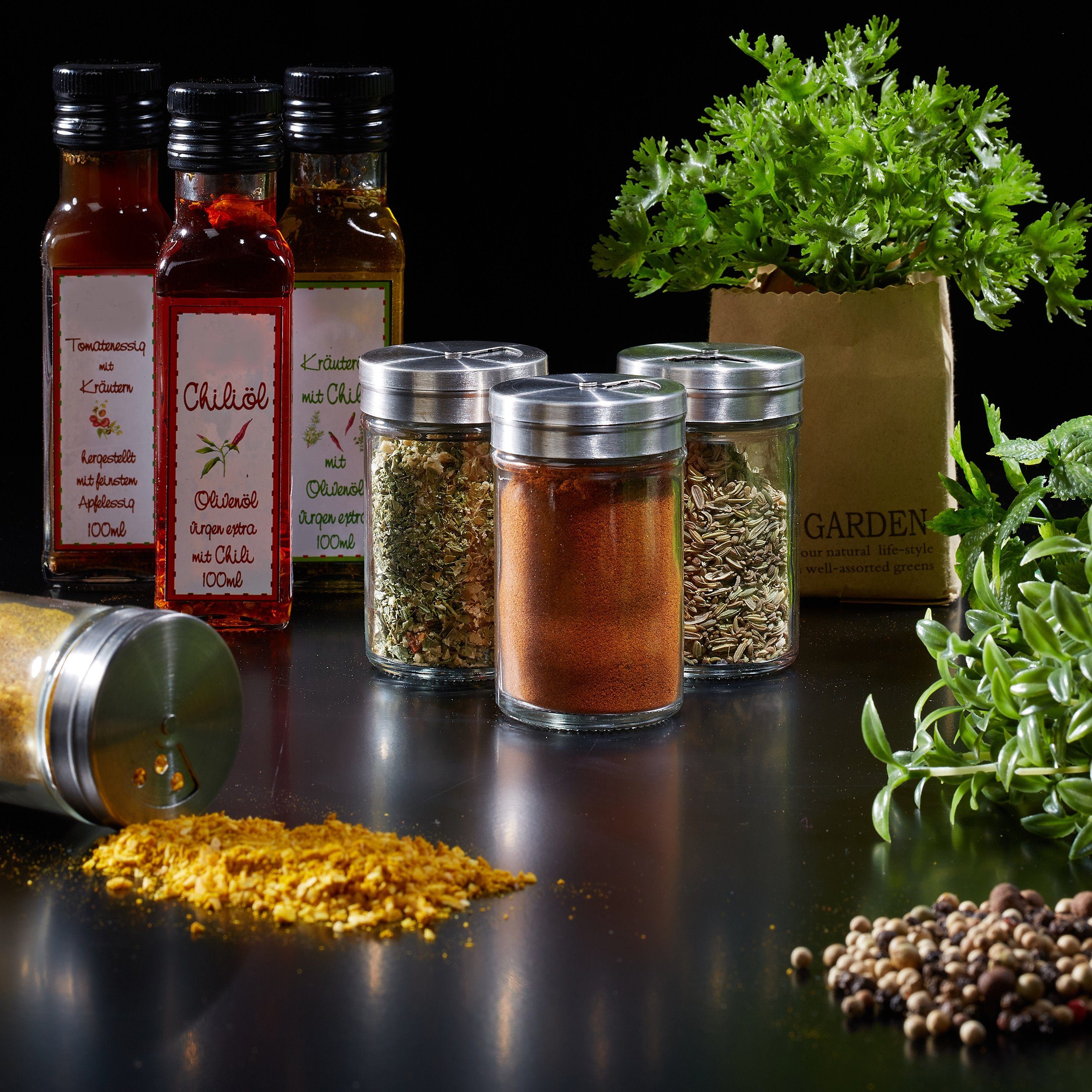 relaxdays Gewürzstreuer 12er Set