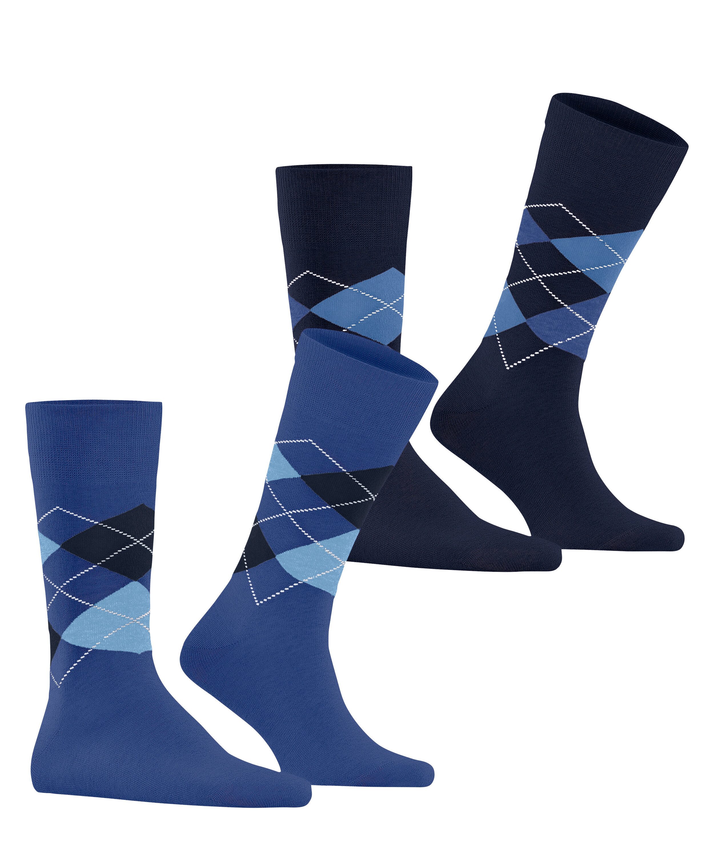 Burlington Socken Burlington Everyday Argyle Herren (2-Paar)