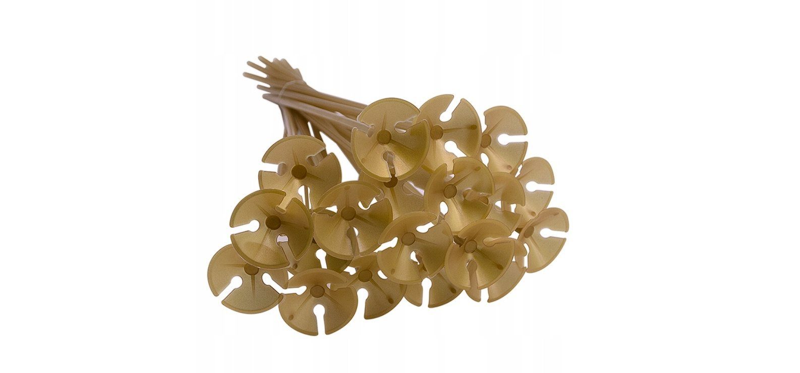 Festivalartikel Aufblasbares Partyzubehör Set mit 10 Aufblasartikelstäben mit Körben, Verschiedene Farben, 40 cm