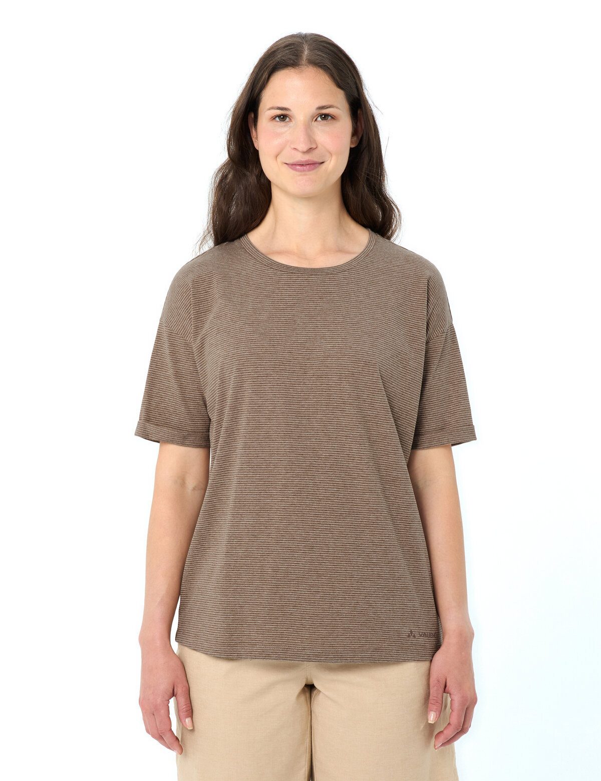 VAUDE T-Shirt Women's Mineo Striped T-Shirt (1-tlg) schnelltrocknendes und funktionelles Shirt