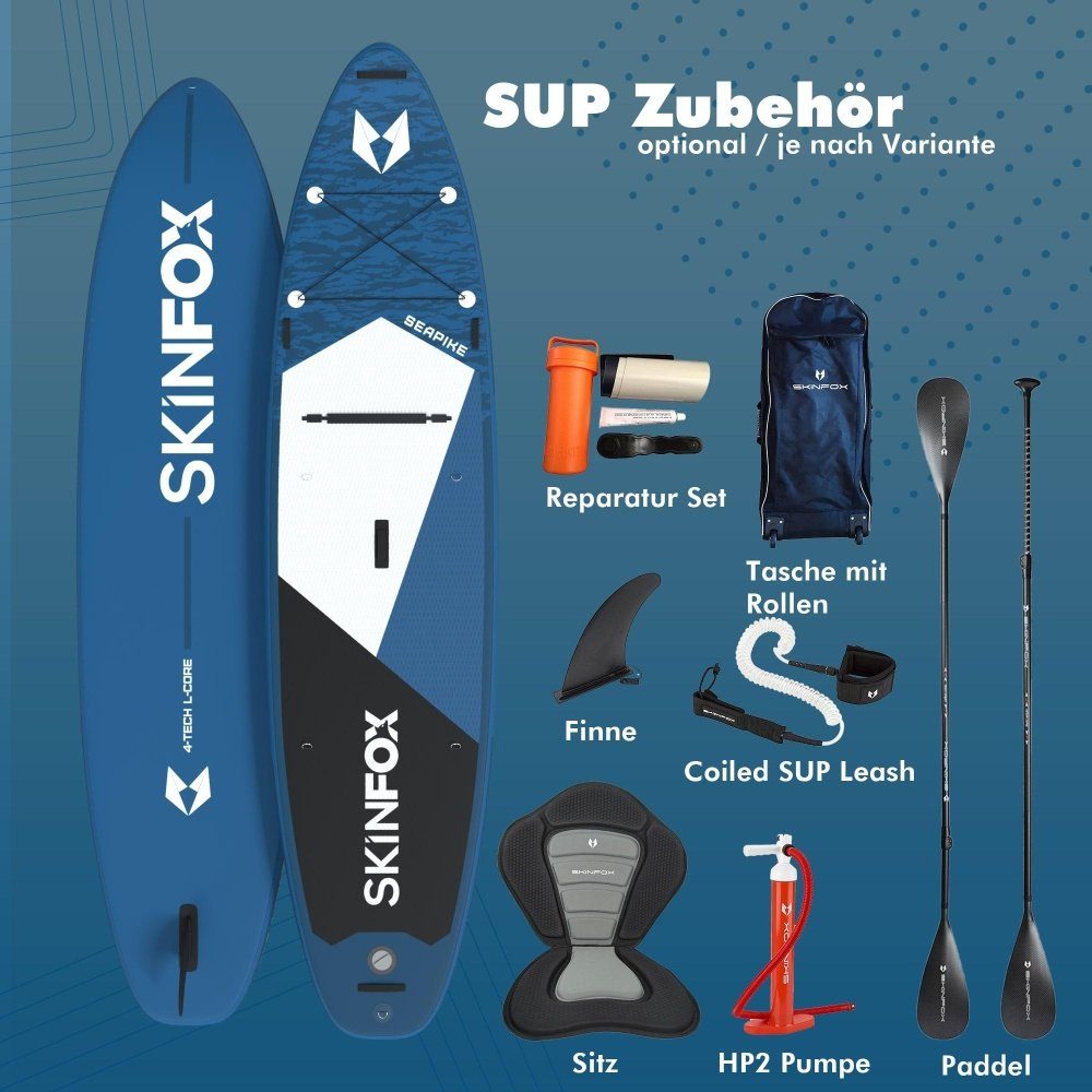 SUP-Board - - SKINFOX SUP SEAPIKE 335x78x15 Inflatable Skinfox
