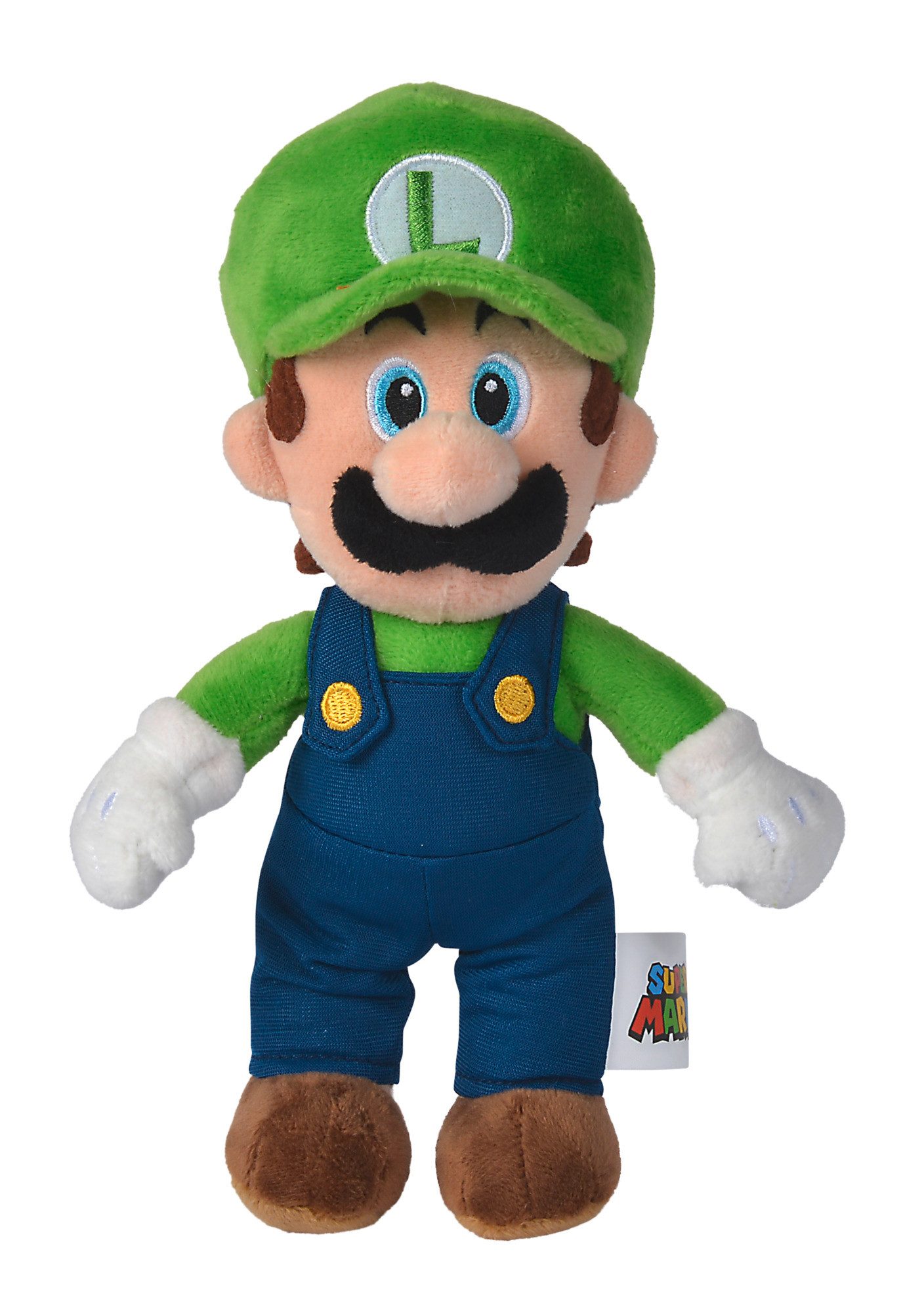 Kuscheltier Super Mario - Luigi #3 - Plüsch 20 cm (NEU & OVP)