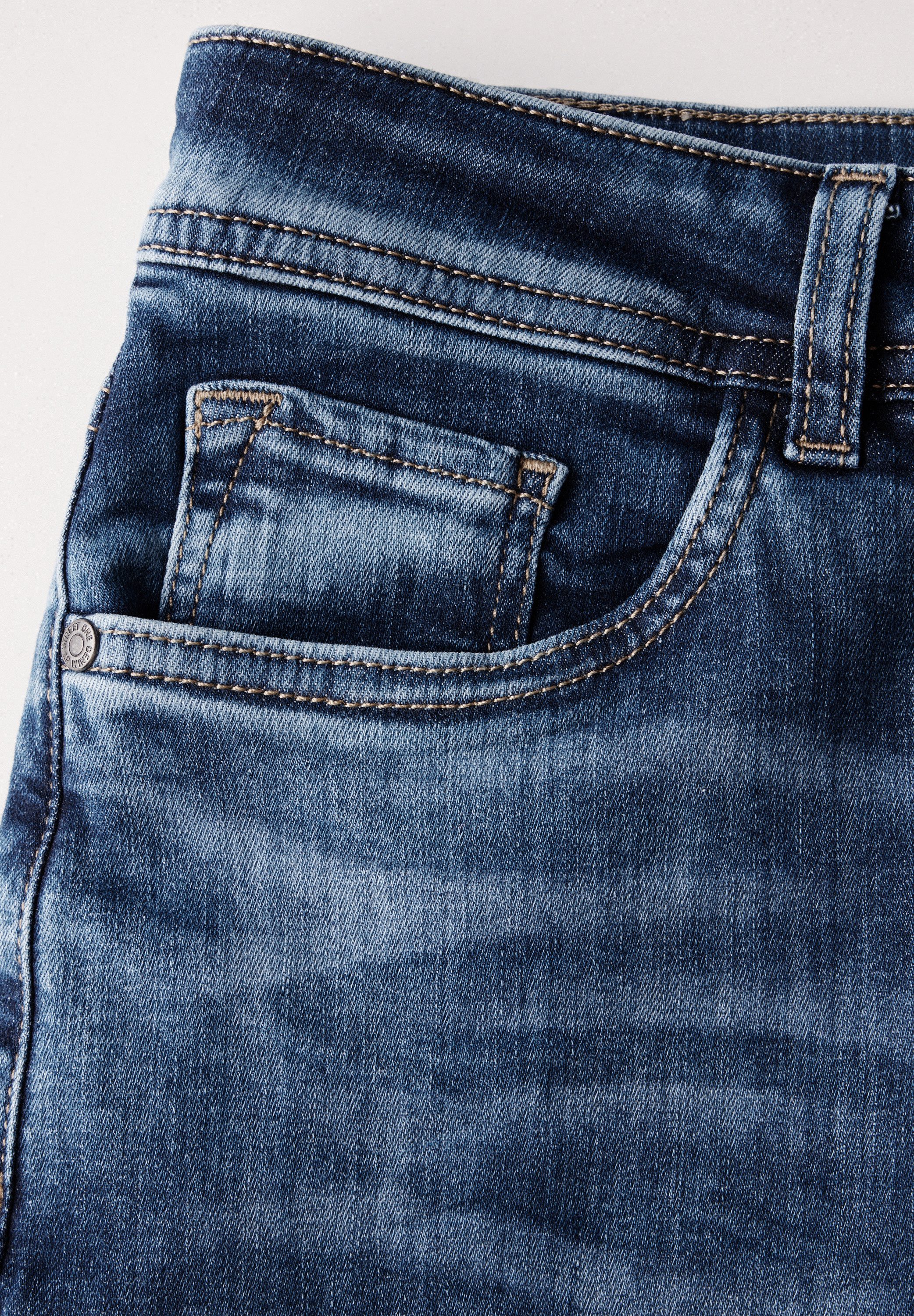 STREET ONE Loose-fit-Jeans Middle Waist