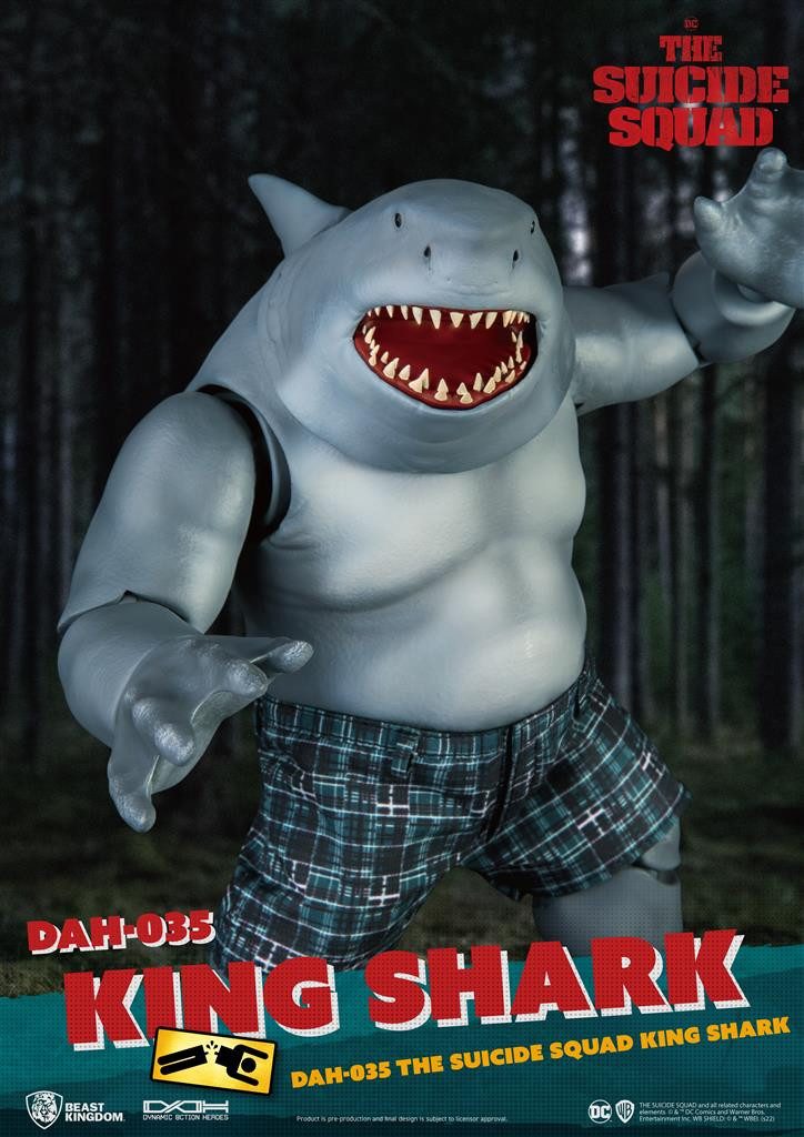 Actionfigur The Suicide Squad - Dynamic 8ction Heroes Actionfigur 1/9 King Shark