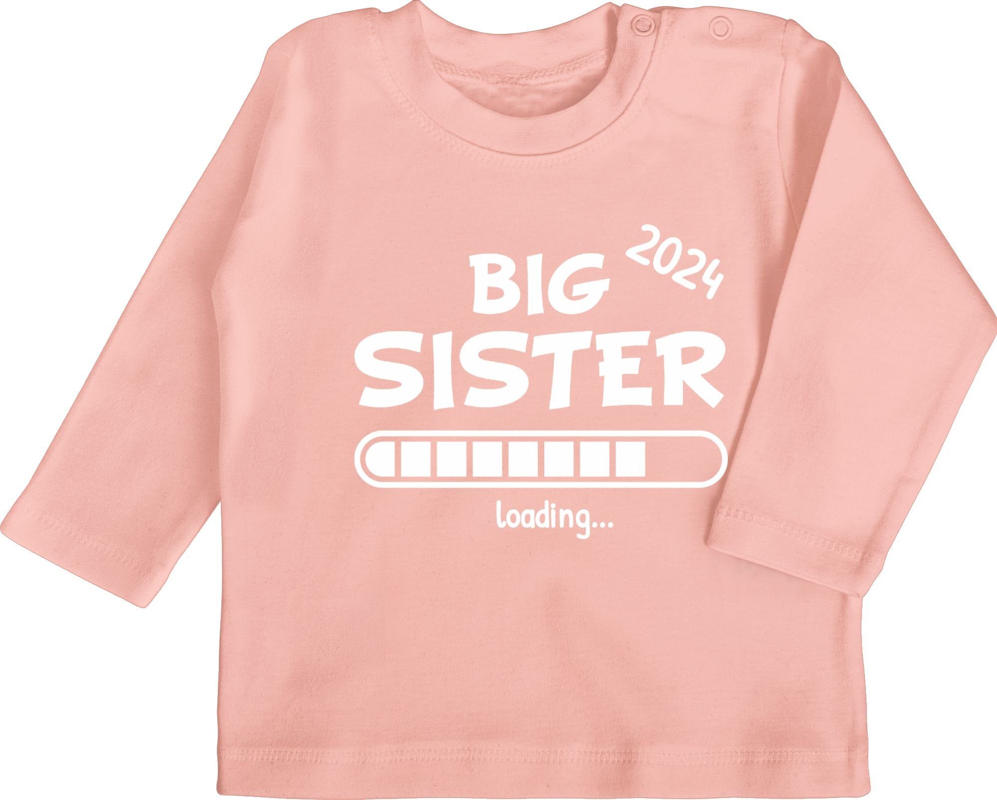 Shirtracer T-Shirt Big Sister 2024 loading Geschwister Bruder und Schwester