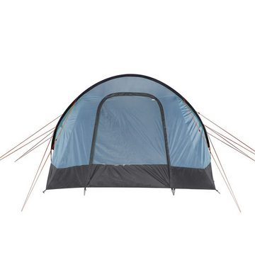 10T Outdoor Equipment Kuppelzelt Zelt Helsinki 5 Mann Kuppelzelt Familienzelt 5000mm + 10,8 qm Kabine, Personen: 5