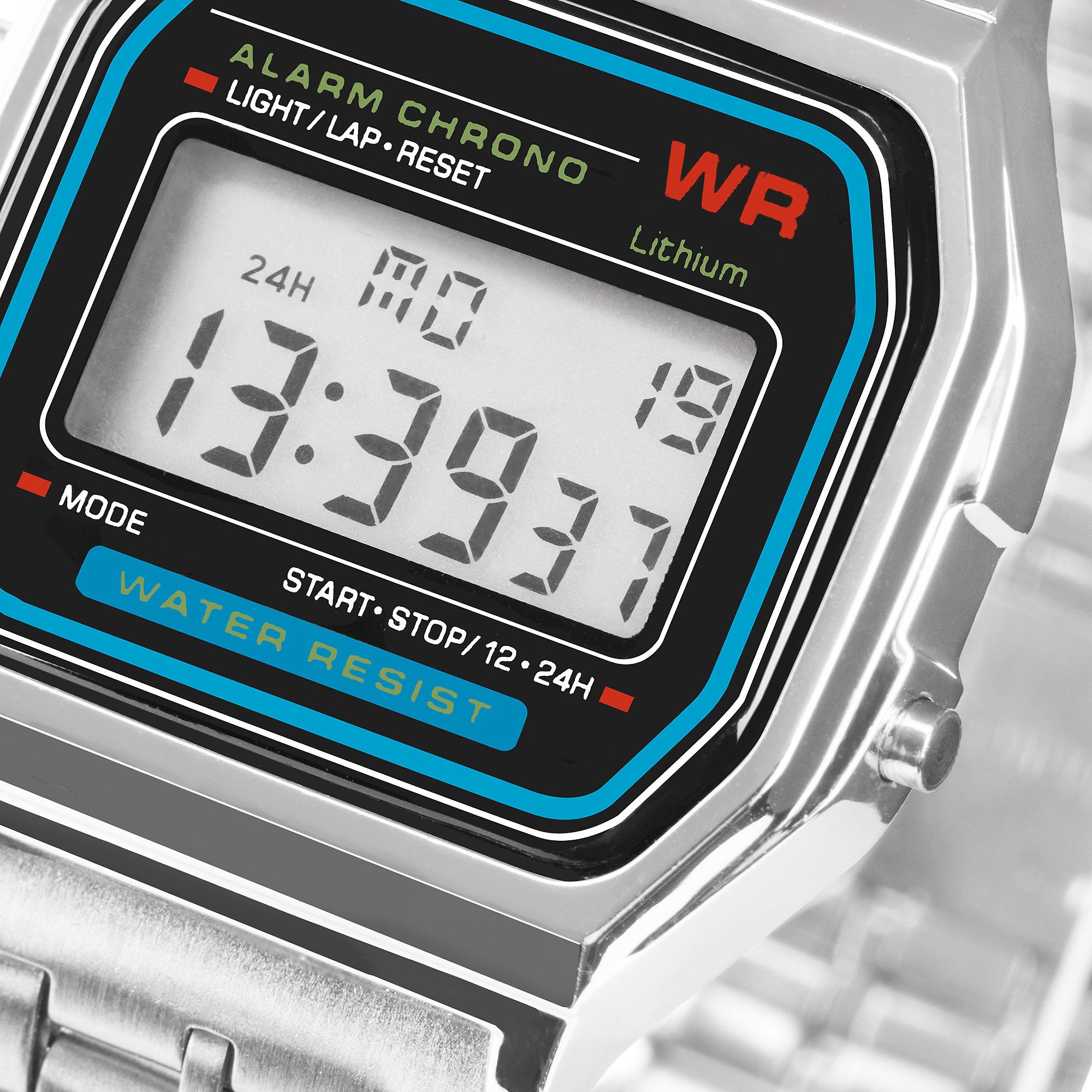 Taffstyle Digitaluhr Digitale Armbanduhr Retro Design Beleuchtung Alarm und günstig online kaufen