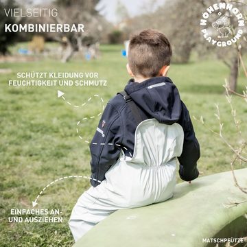 Höhenhorn Regenhose Matschpfütze Kinder wasserdichte Matschhose Regenlatzhose Winddicht Hosenträger Längenverstellbar