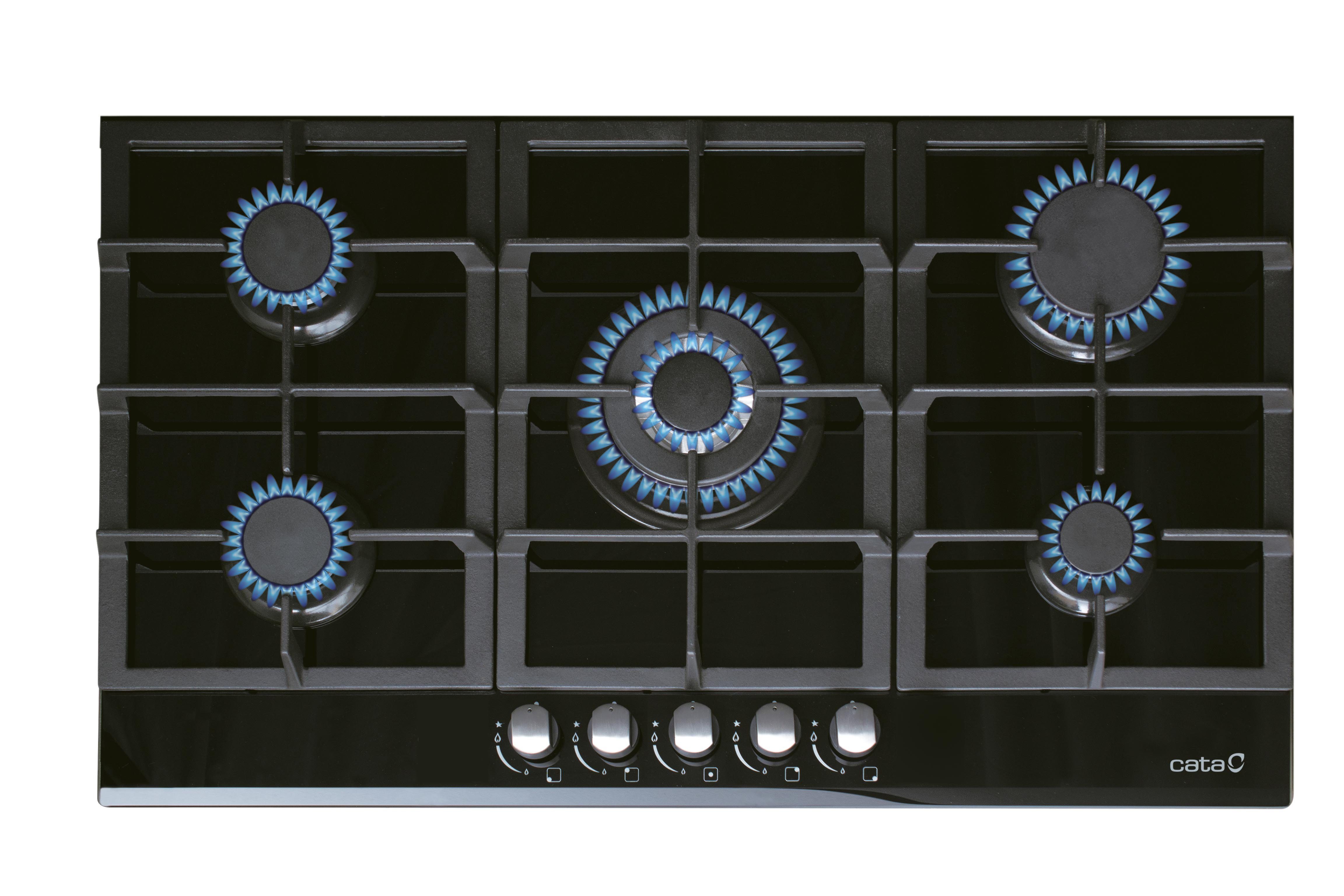 Cata Gas-Kochfeld LCI 9041 Black