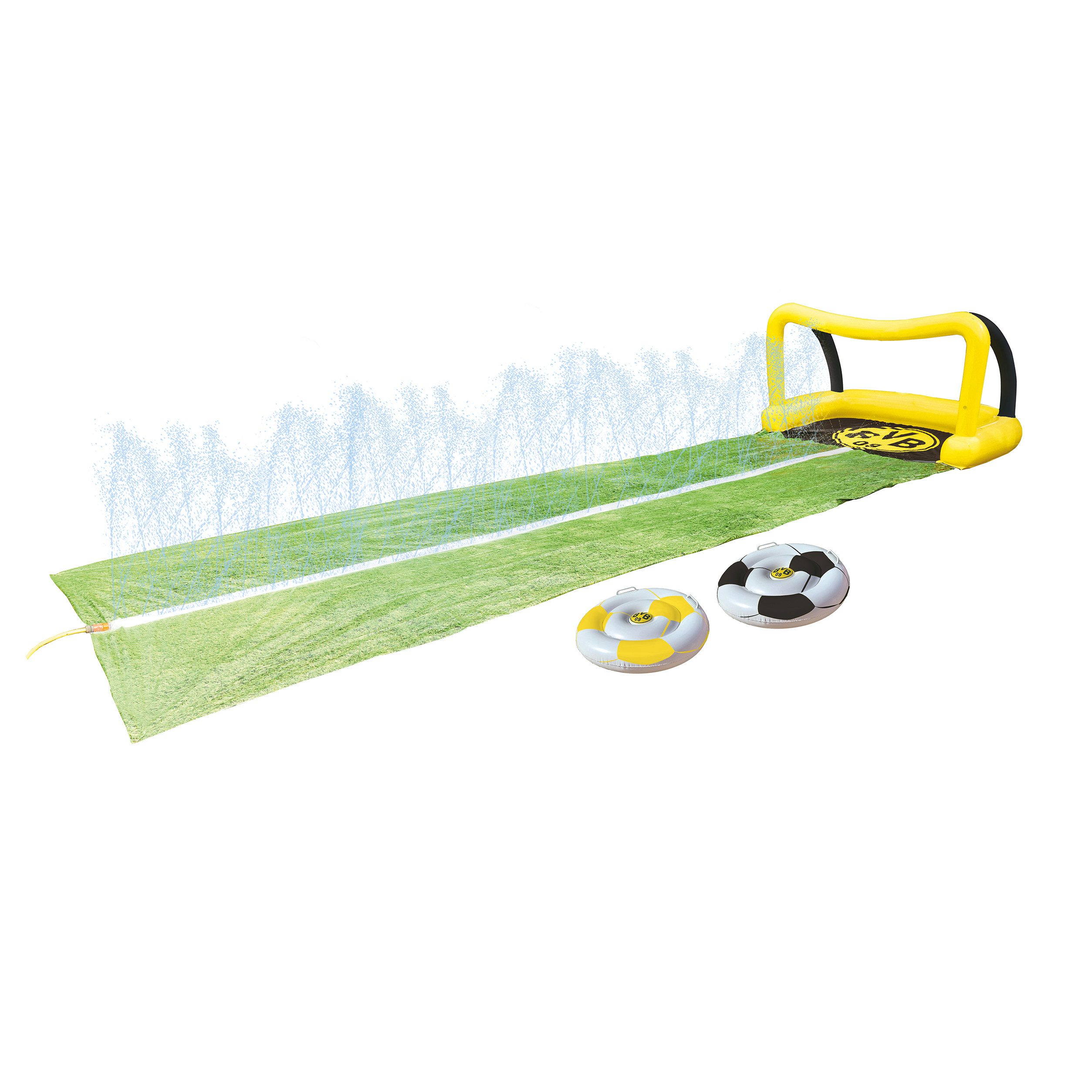 Happy People Wasserrutsche BVB Borussia Dortmund (650 x 180cm), mit 2 Board günstig online kaufen
