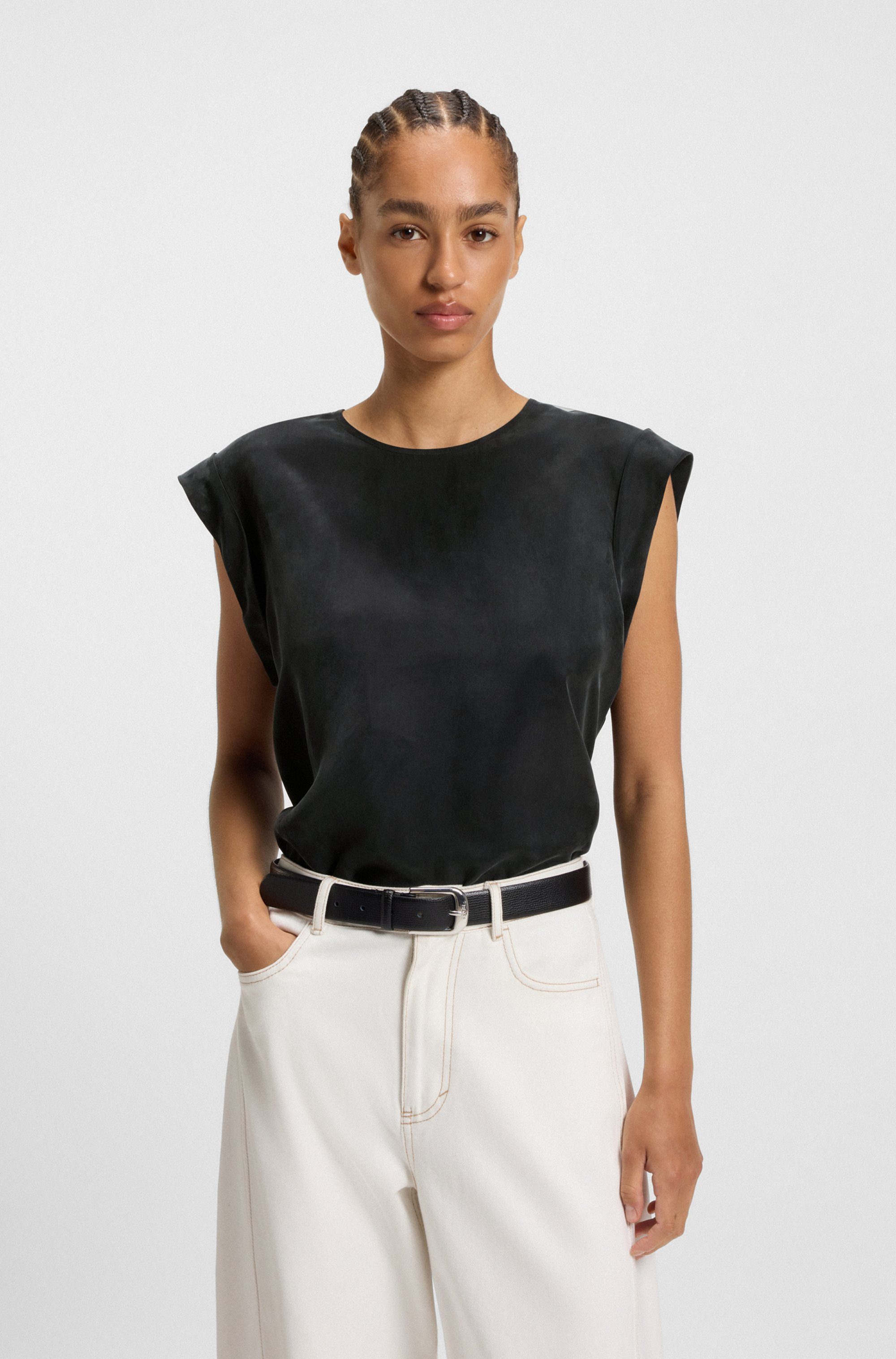 BOSS ORANGE Shirtbluse Irnette Premium Damenmode günstig online kaufen