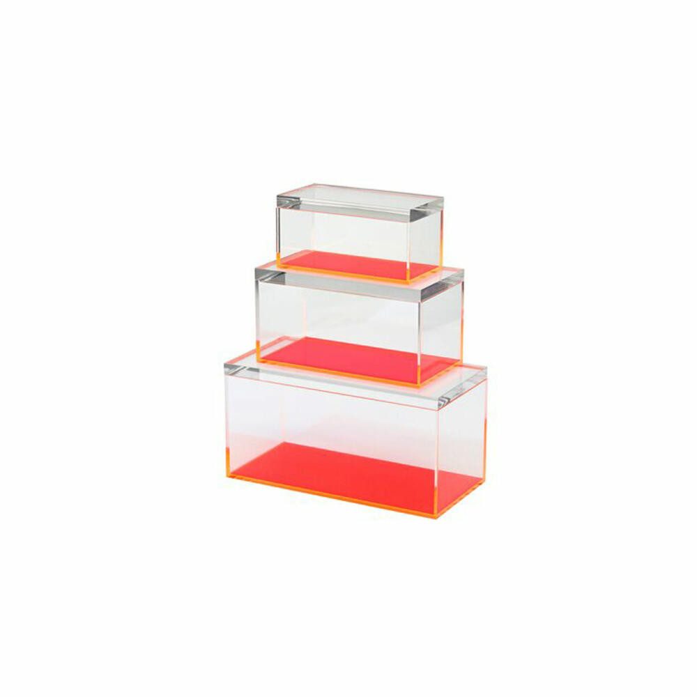 Giftcompany Aufbewahrungsbox Tokio, 3-tlg., Orange