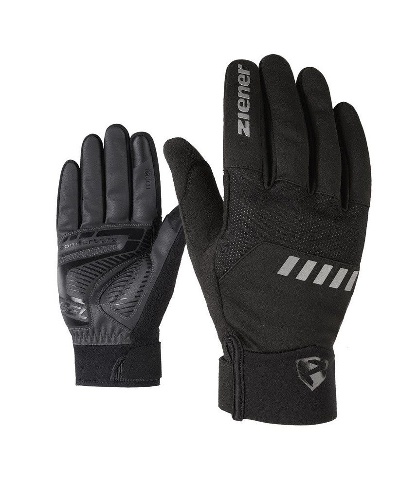 Ziener Fahrradhandschuhe Winter Dallen Touch (Gel Polsterung, winddicht, wasserabweisend)