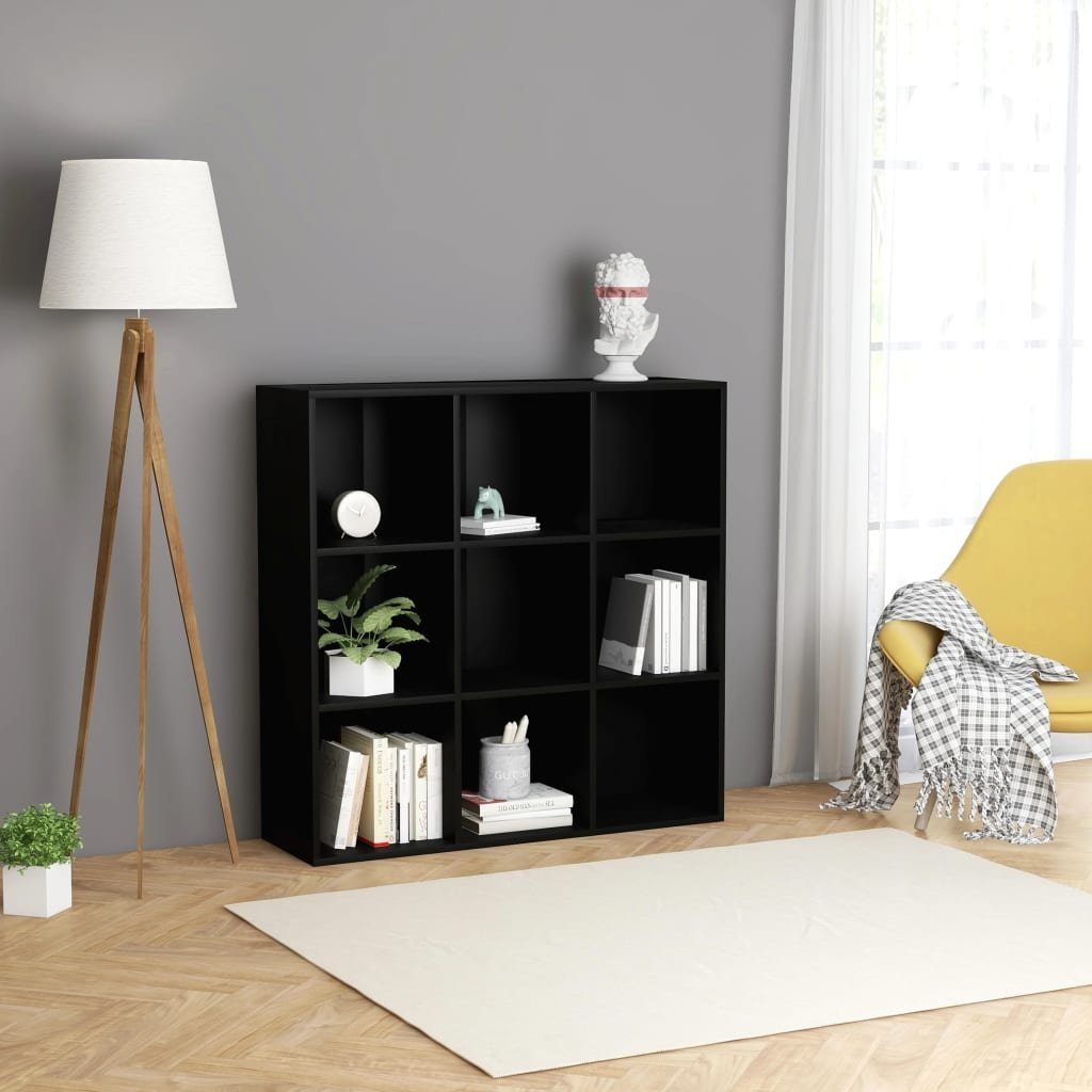 furnicato Bücherregal Schwarz 98x29x97,5 cm Holzwerkstoff, günstig online kaufen