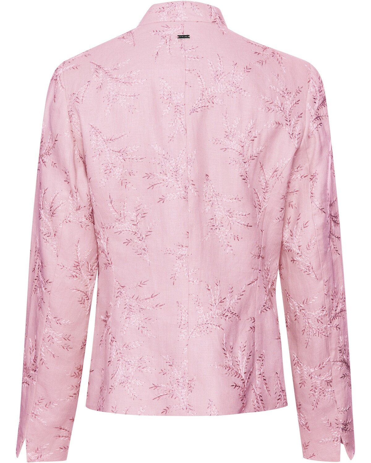 White Label Jackenblazer Leinen-Stehkragenjacke