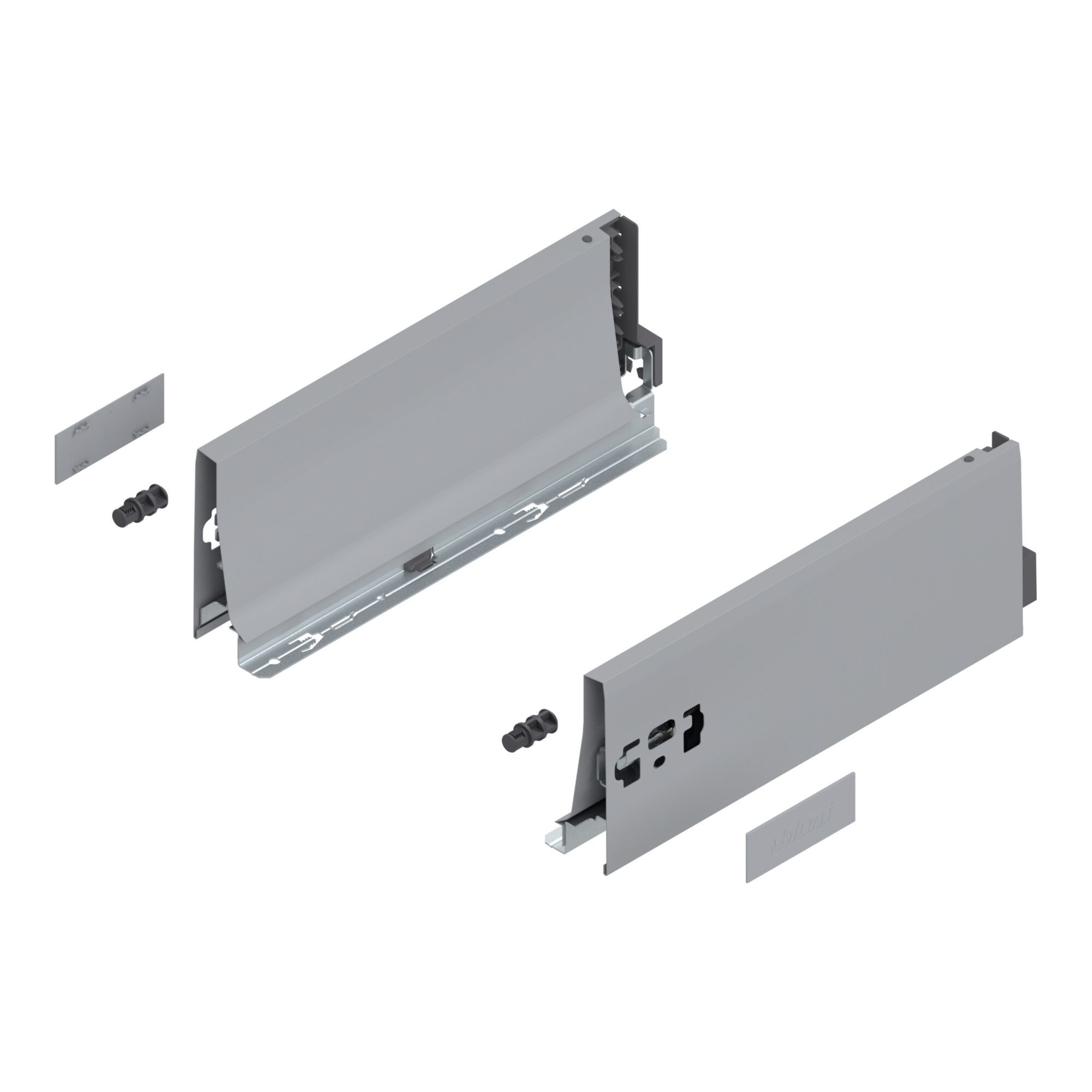 blum Teleskop-Vollauszug Blum TANDEMBOX Zarge, Höhe K 115 mm, NL 300 mm, links/rechts, für TAND