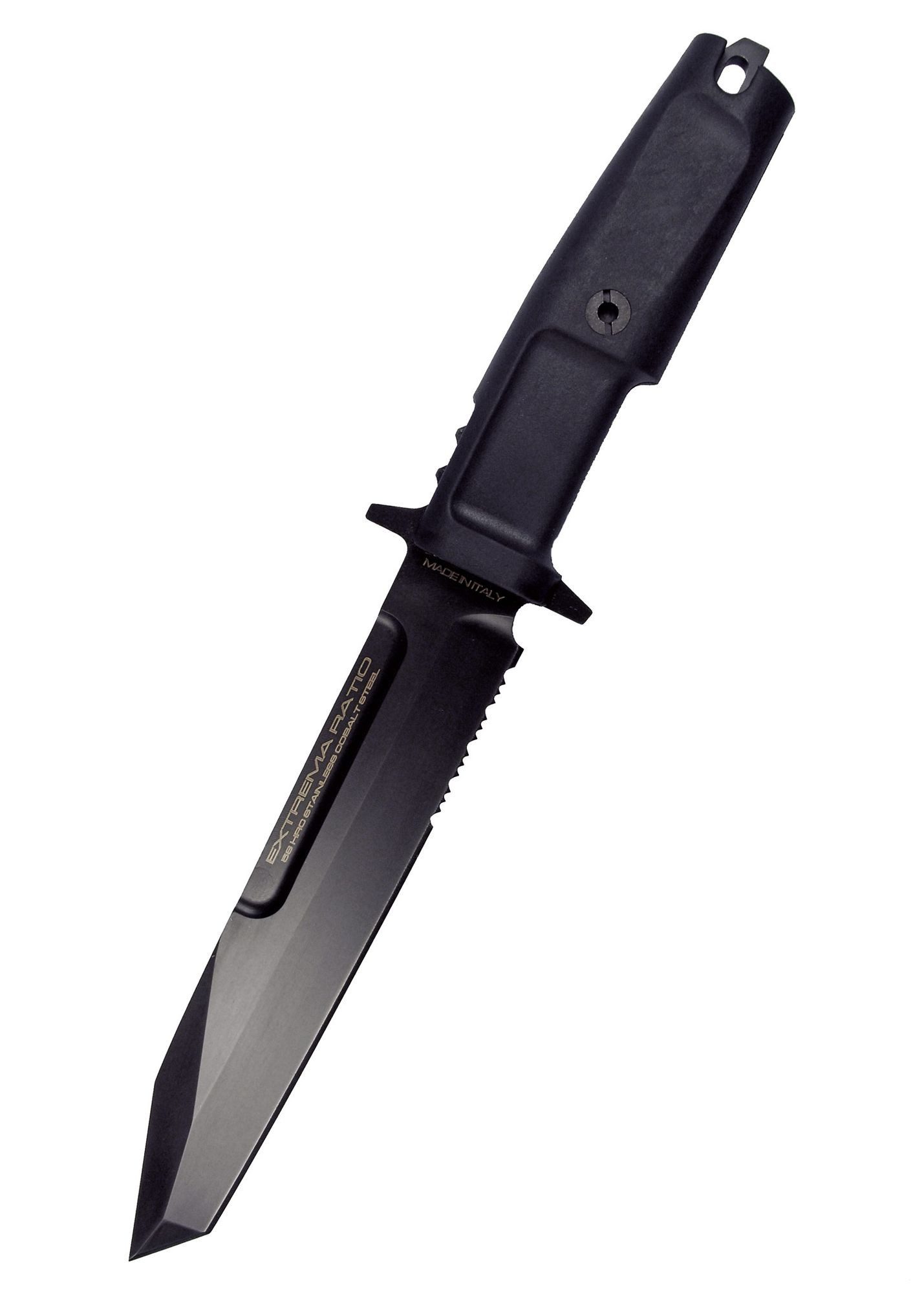 Taschenmesser Feststehendes Messer Fulcrum schwarz, Extrema Ratio