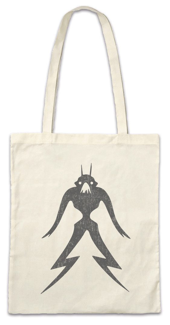 Beuteltasche District Logo Stofftasche Section Distrikt Symbol Sign Alien 9 Alien