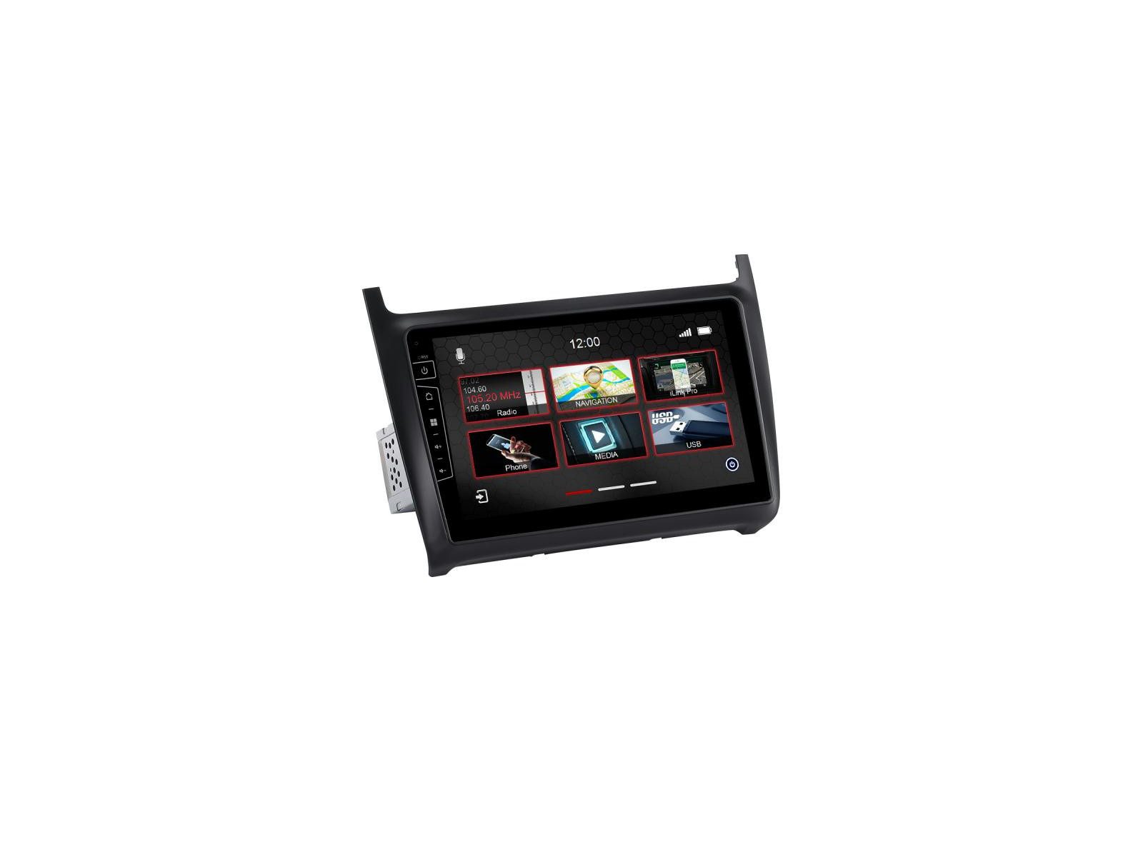 Dynavin DIX-V-69H Pro Navigationsgerät DIX-V-69 Pro VW Polo 6C 2014-2017 Autoradio (RDS, AUX-Eingang, USB, AM/FM Radio, Animiertes Display, Bluetooth, Freisprecheinrichtung, Touchscreen)