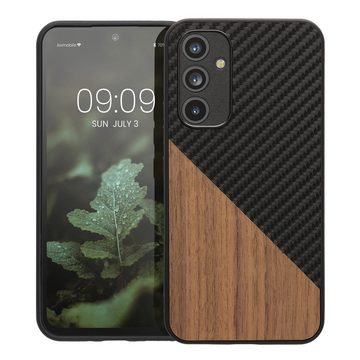 kwmobile Handyhülle Hülle für Samsung Galaxy A54 5G, Holz Handy Schutzcase - Handy Case Schutzhülle - Smartphone Cover