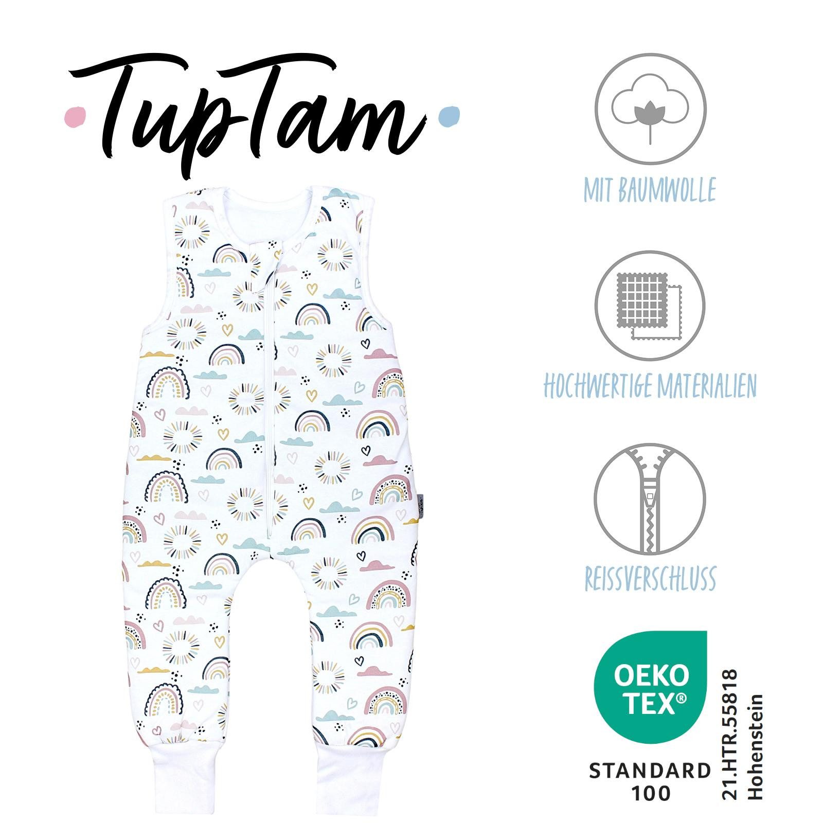 TupTam Babyschlafsack Ganzjahresschlafsack mit Beinen 2,5 TOG Unisex günstig online kaufen