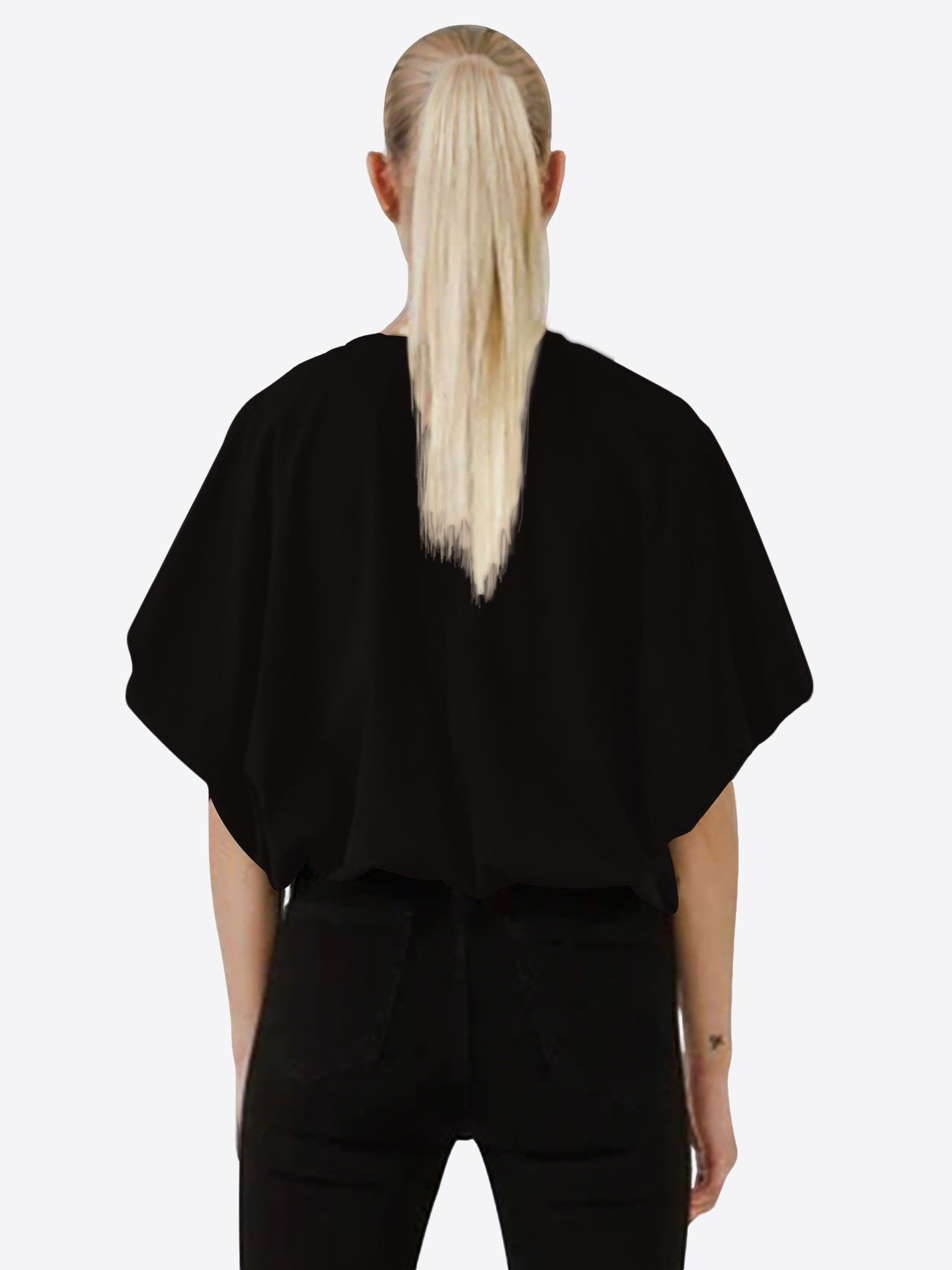 Imily Bela T-Shirt Damen Kurzware Locker geschnitten (Packung, 1-tlg., 1per günstig online kaufen