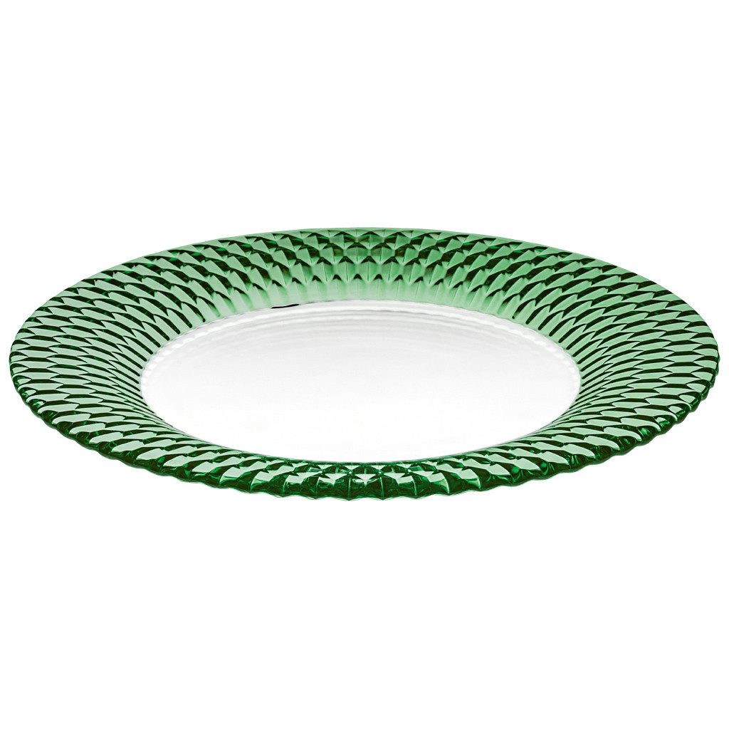 Villeroy & Boch Platzteller Boston Coloured, Spülmaschinengeeignet, Grün, Boston, H: 2.1cm