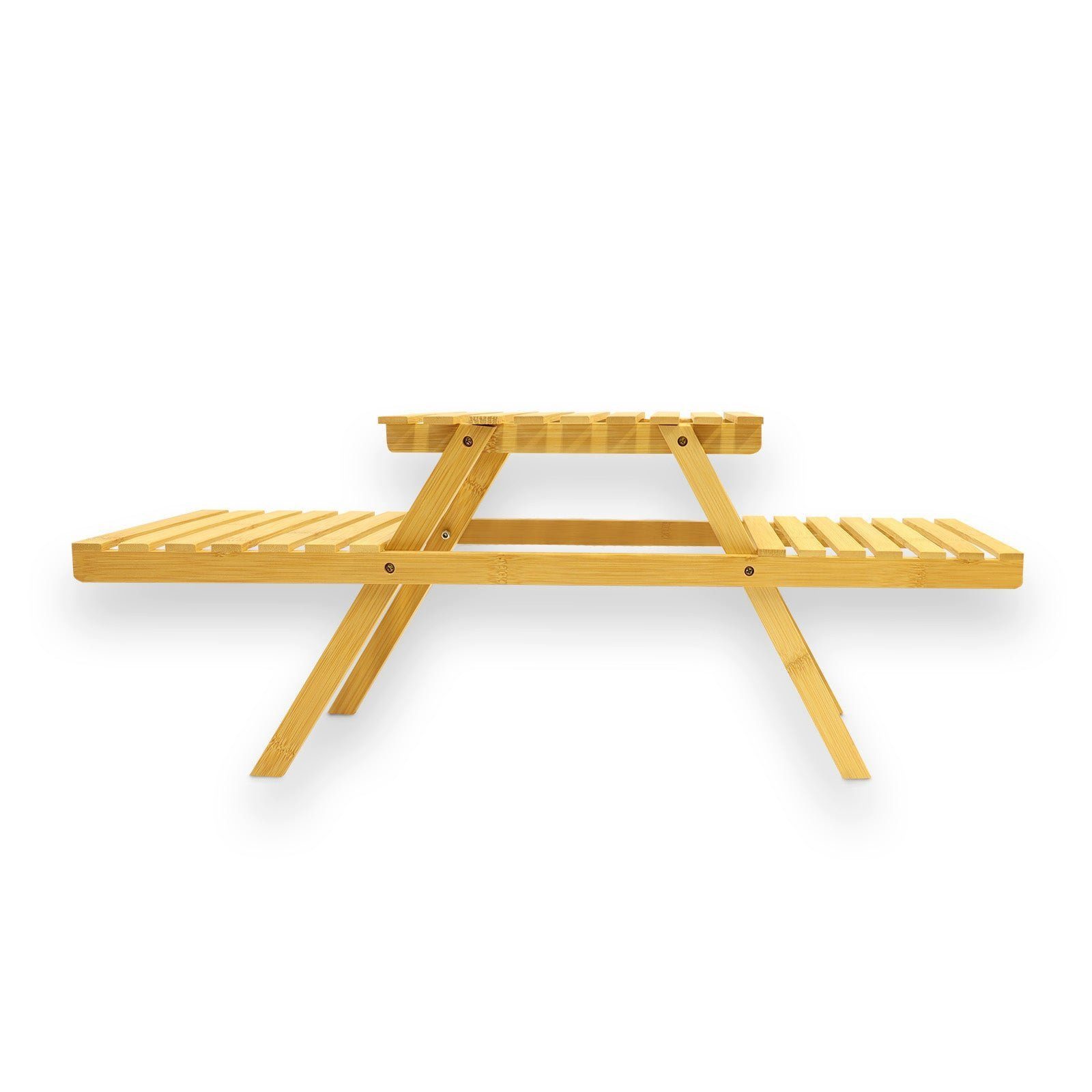 Karat Regal Bambusregal Lund, Blumenregal, 100% Bambus