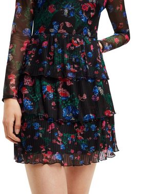 Desigual Minikleid SEA (1-tlg) Plissee, Volant