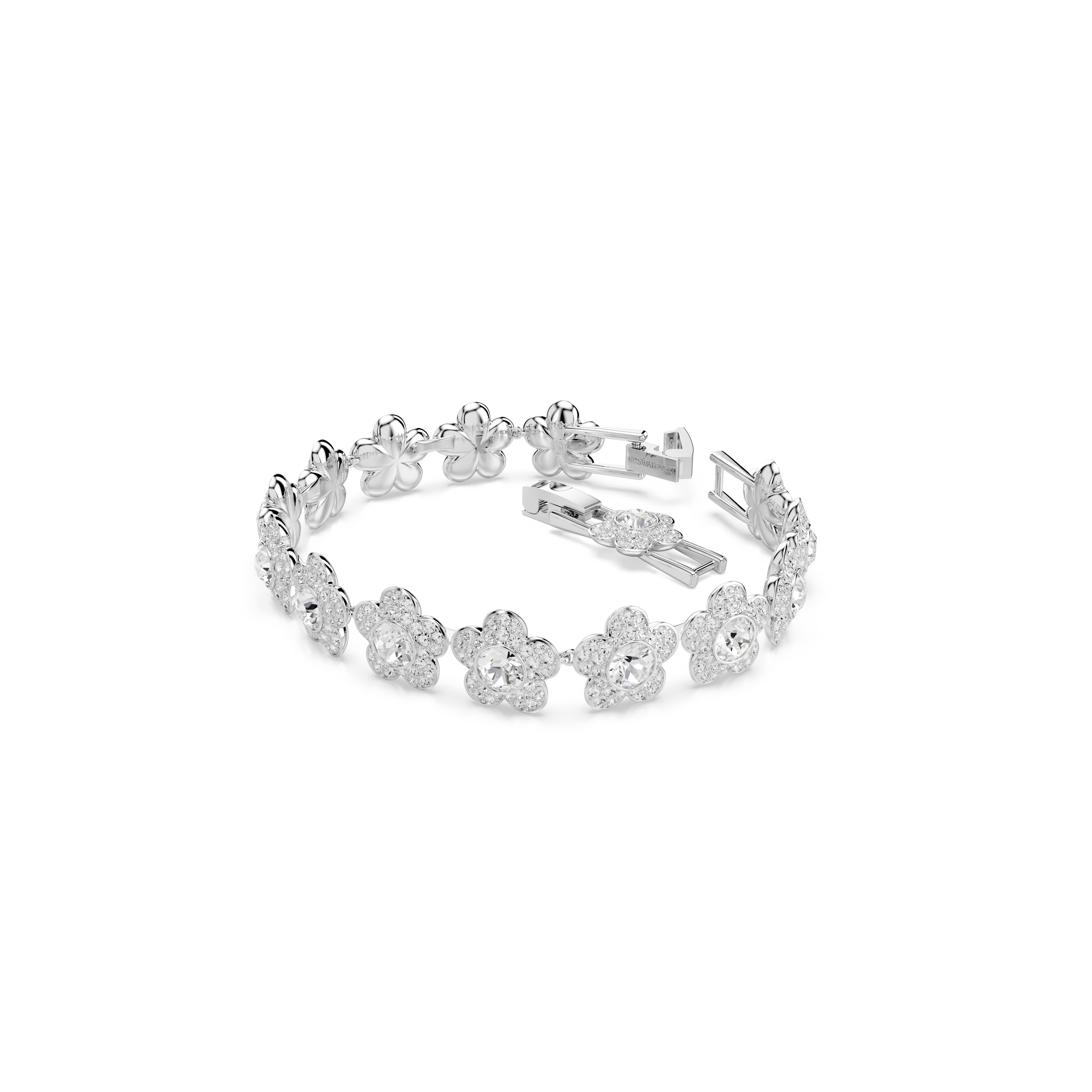 Swarovski Armkette Schmuck Geschenk Capsule Armband, mit Swarovski® Kristall