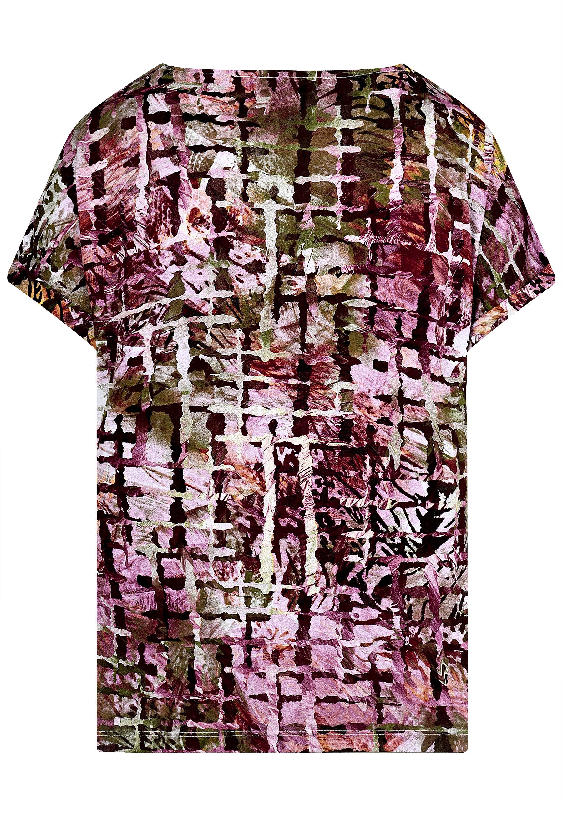 BICALLA T-Shirt Shirt mit Karo-Print in günstig online kaufen