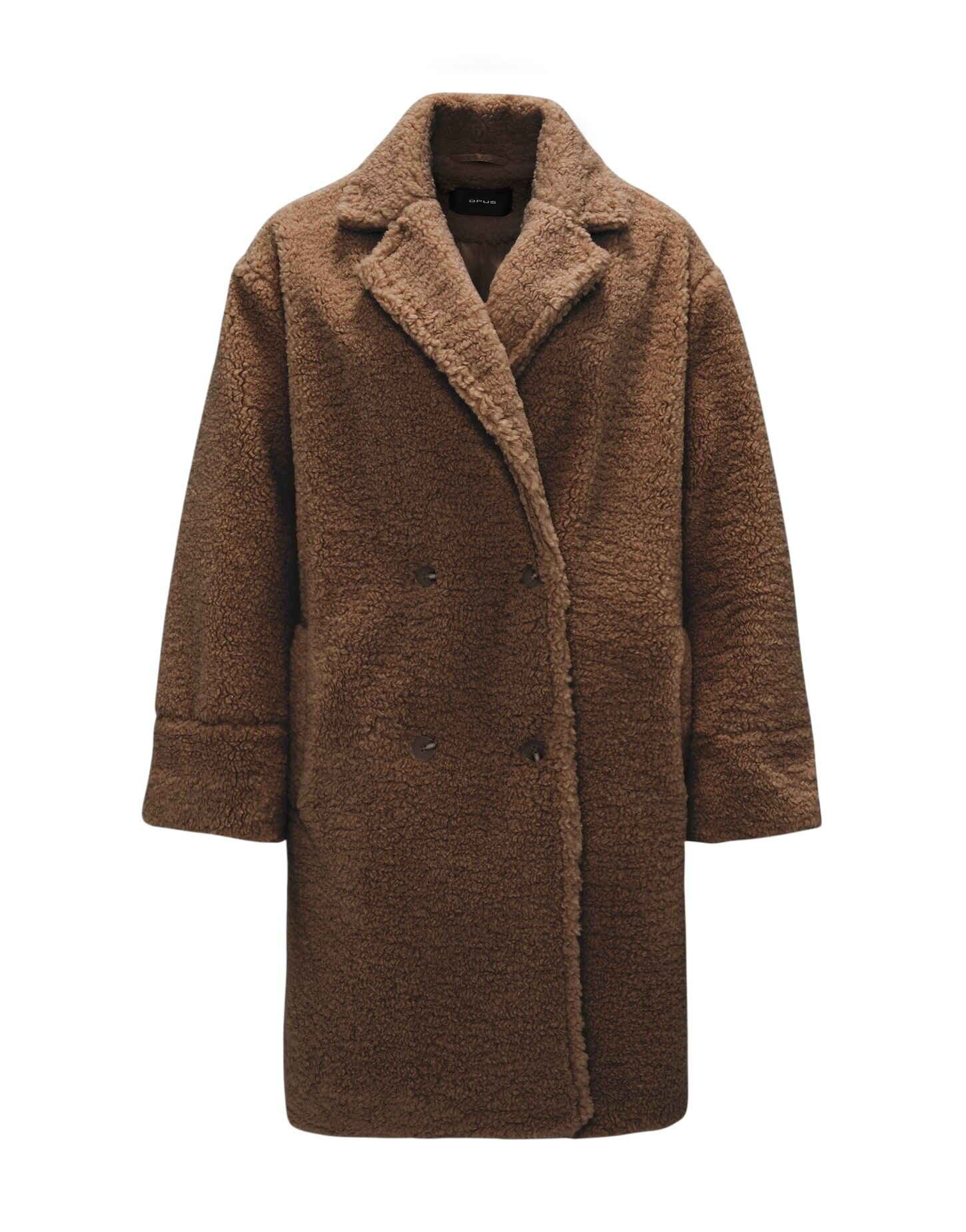 OPUS Langmantel Teddymantel HONISE Loose im Oversize Look günstig online kaufen