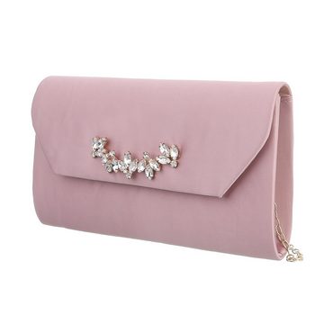 Ital-Design Clutch Kleine, Damentasche Abendtasche Schultertasche