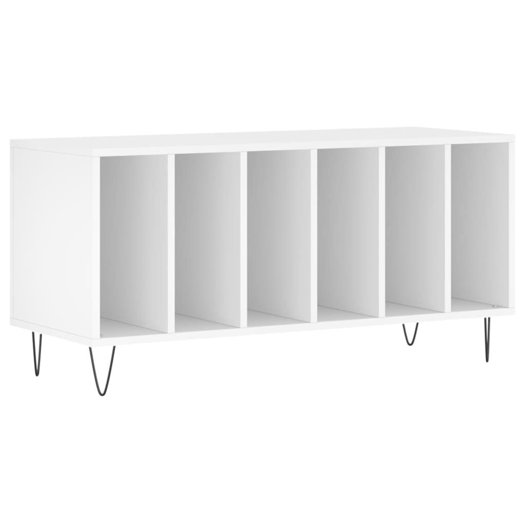 vidaXL Lowboard Plattenschrank Weiß 100x38x48 cm Holzwerkstoff (1 St)