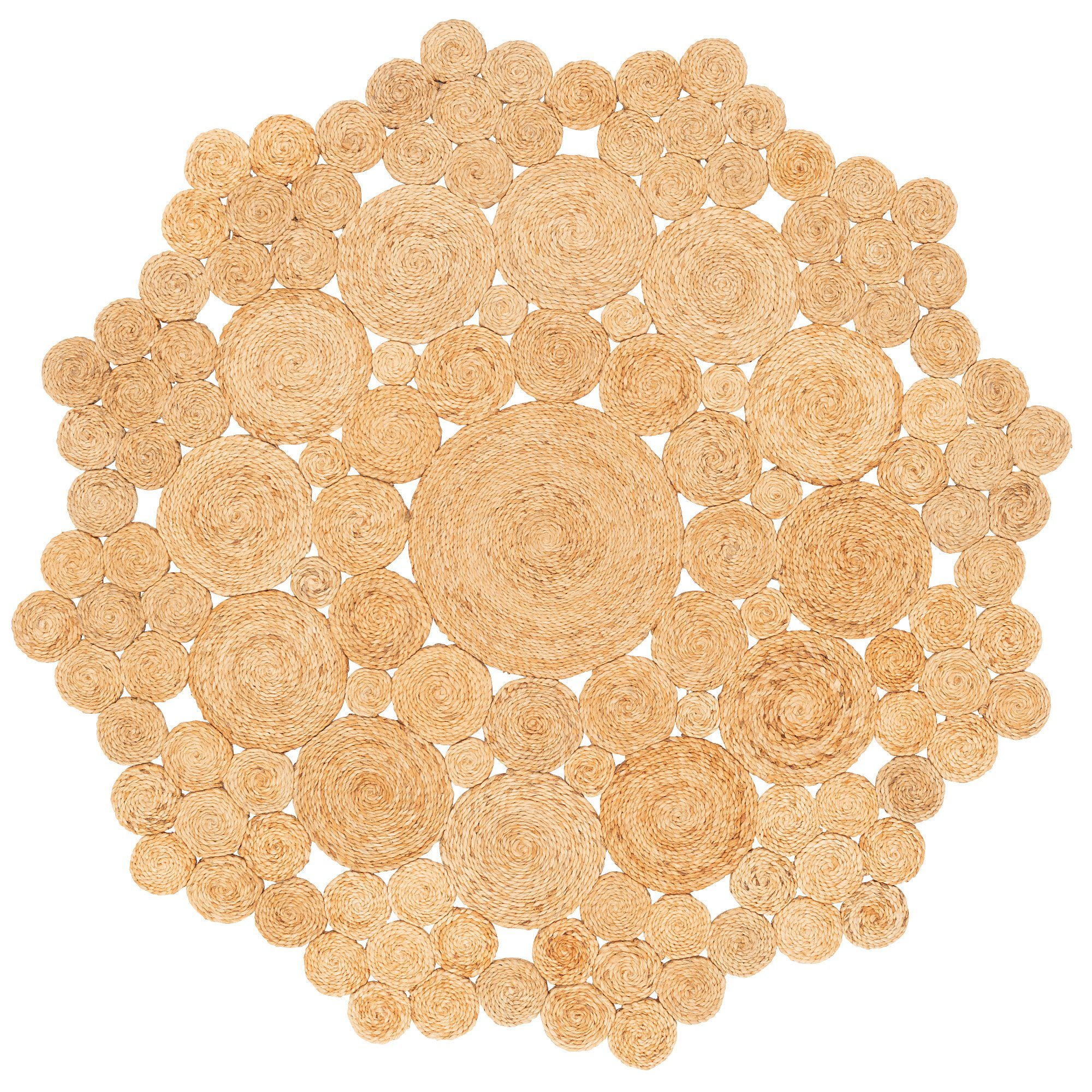 Pergamon Sisalteppich Naturfaser Teppich Jute Salsa Natur Circle Rund, Rund günstig online kaufen