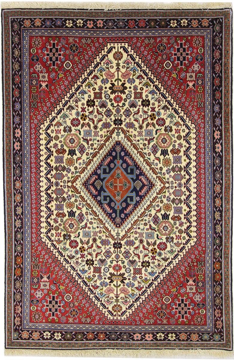 Orientteppich Ghashghai Sherkat 144x213 Handgeknüpfter Nain Orientteppich, rechteckig, Höhe: 12 Trading, mm