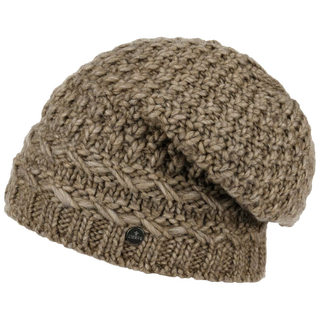 Futter, Made taupe Germany in Lierys Beanie mit (1-St) Beanie