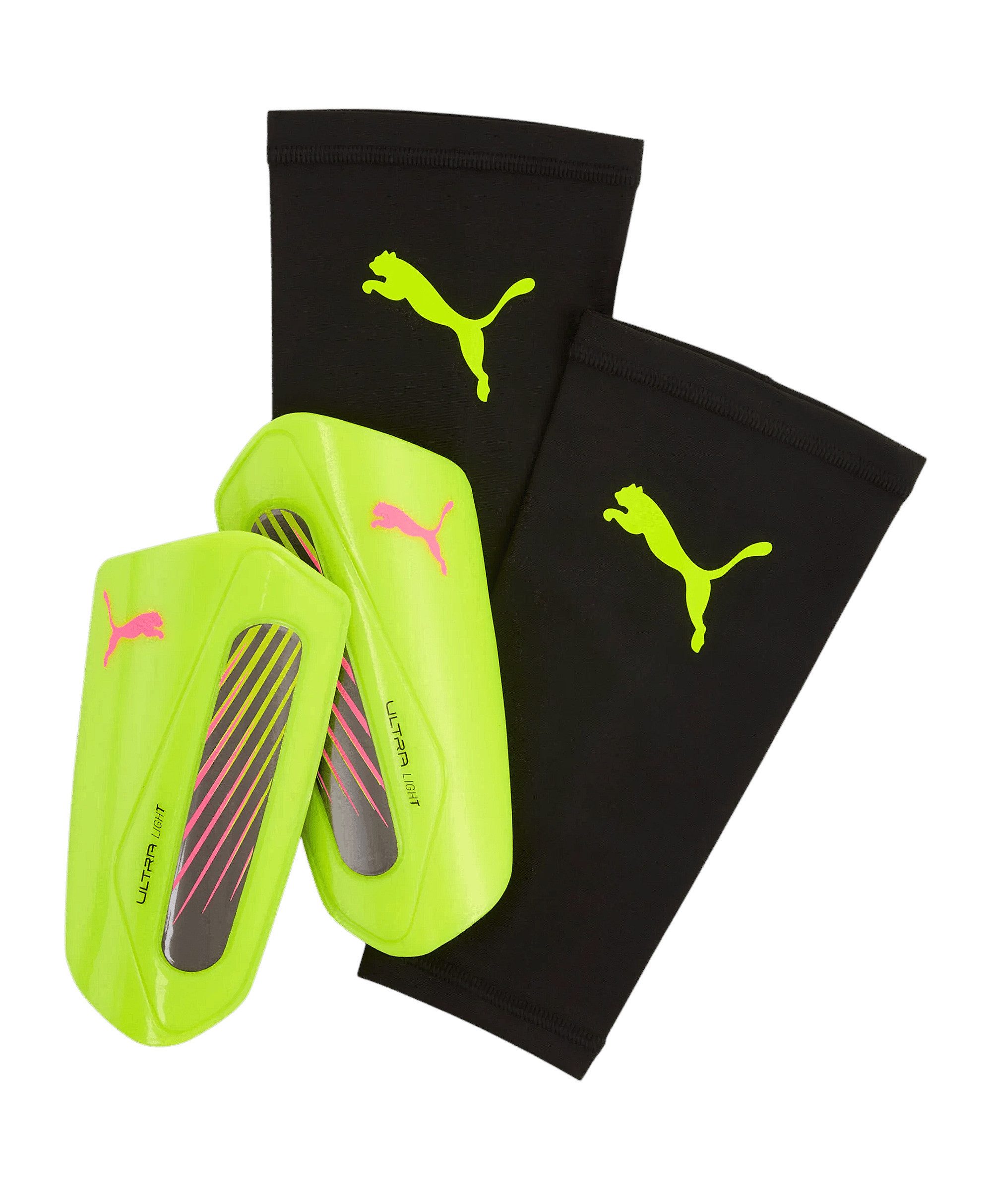 Fußball Schienbeinschoner PUMA Ultra Light Strap Schienbeinschoner
