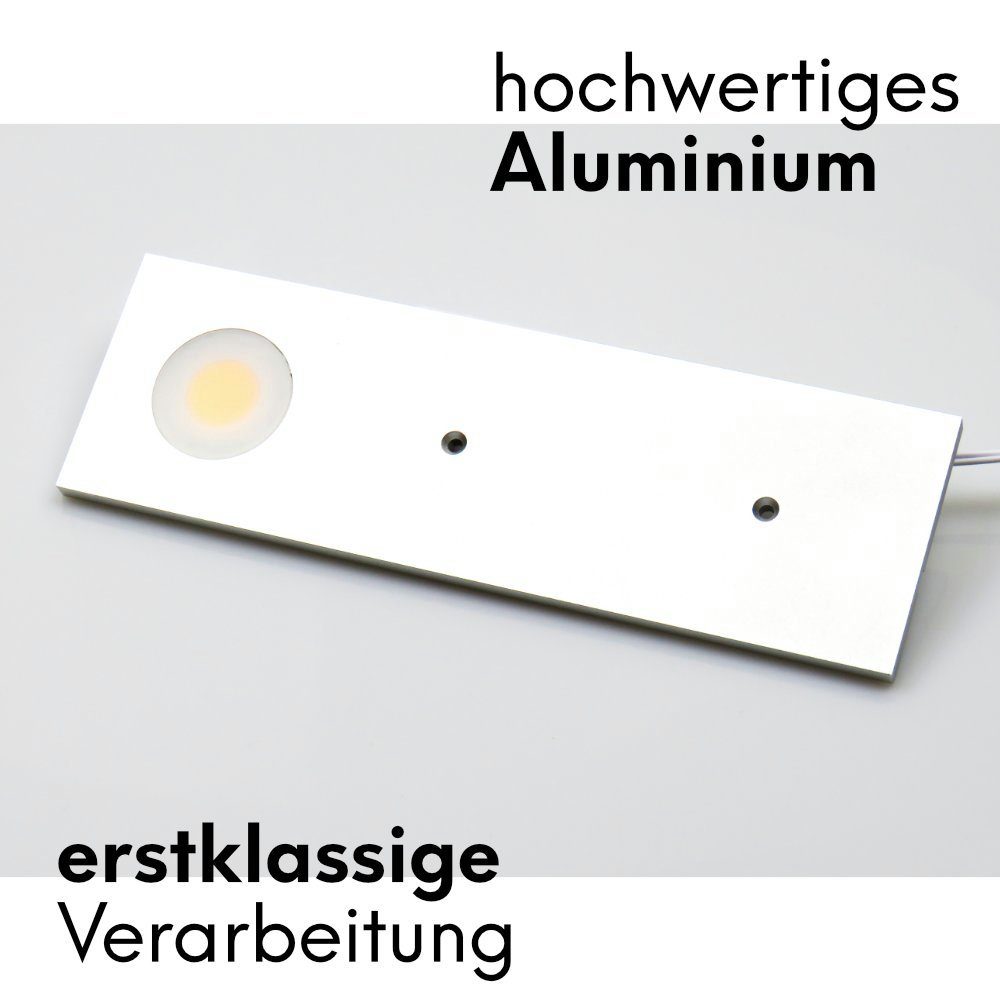 2er Set LED Unterbauleuchte Sensor Lampe Küchenlampe Unterbaustrahler U18 B-Ware 