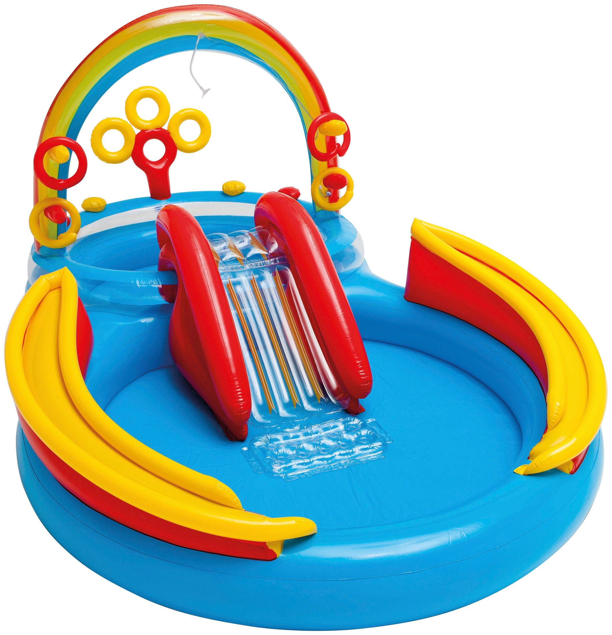 Intex Aufblasbares Spielhaus RAINBOW RING PLAY CENTER