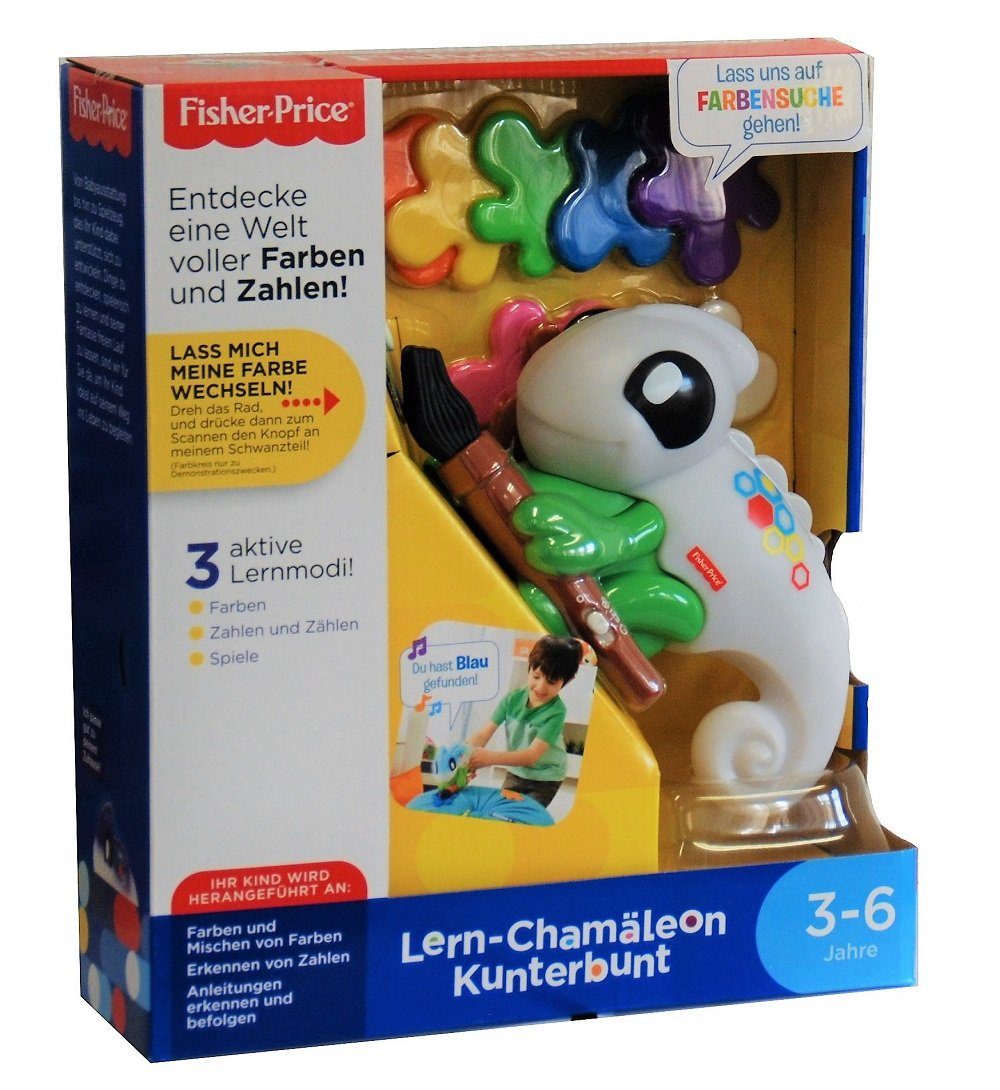 Fisher-Price® Lernspielzeug Fisher-Price Lern-Chamäleon Kunterbunt FCG88