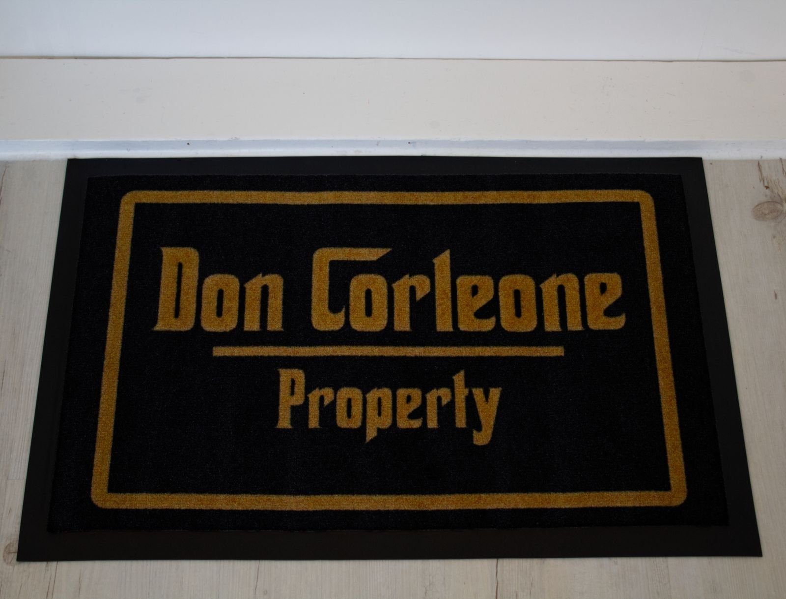 Fußmatte Don Corleone 60x40 Türmatte Rechteckig, 3 cm, mm Höhe: Mr. Ghorbani