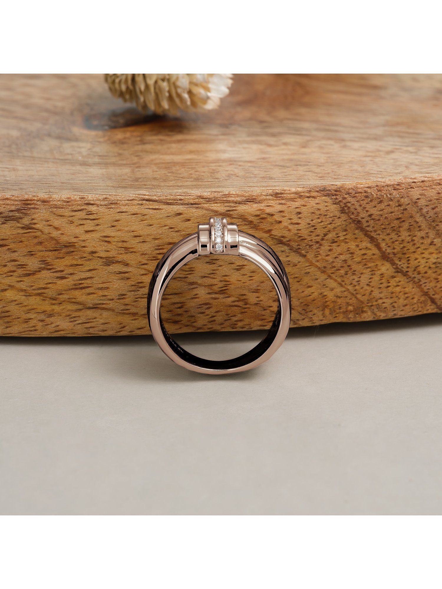 JETTE Silberring JETTE Damen-Damenring 925er Silber 13 Zirkonia, Zirkonia, synthetisch